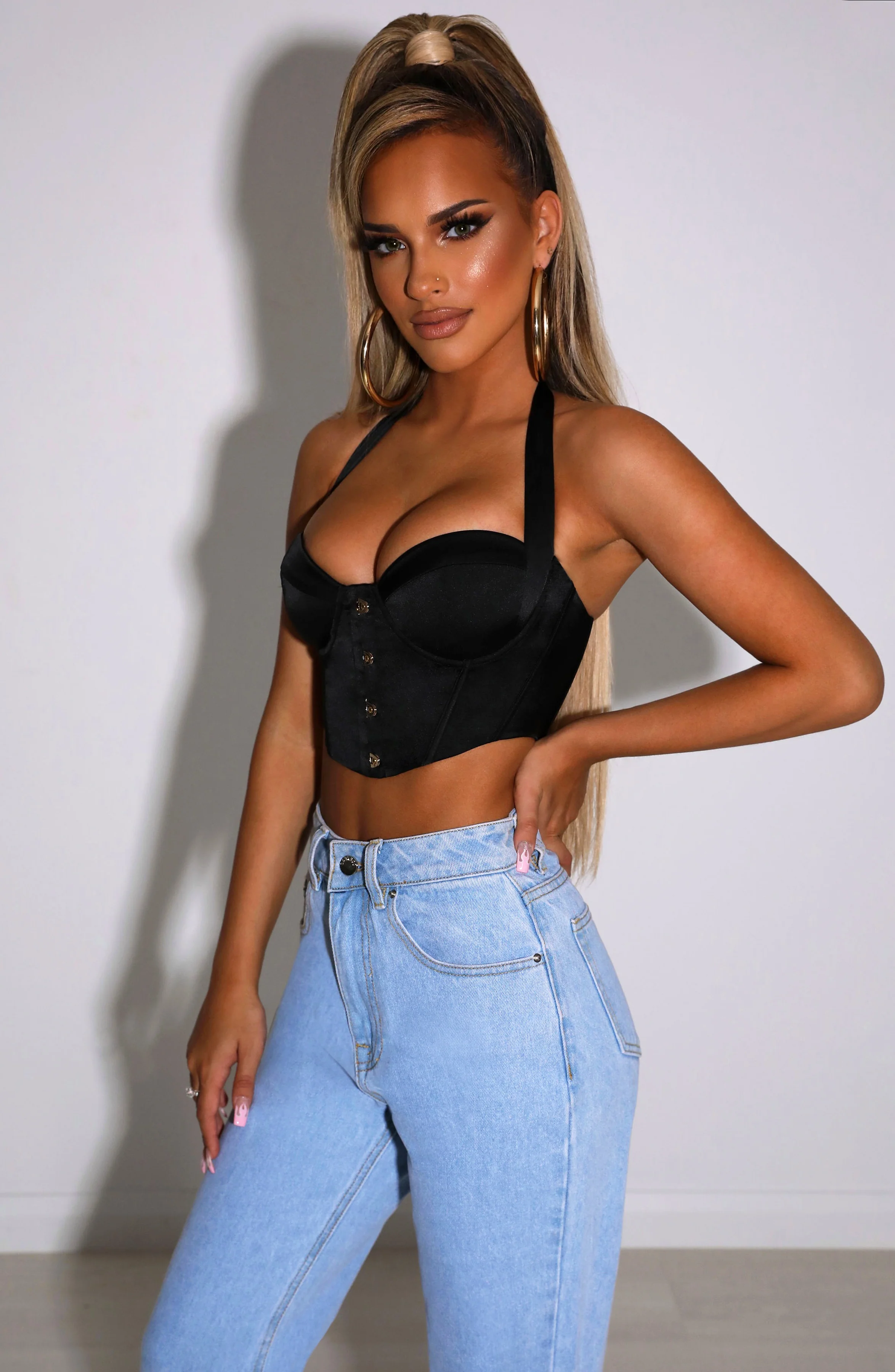 Aaliyah Corset - Black - Image 4