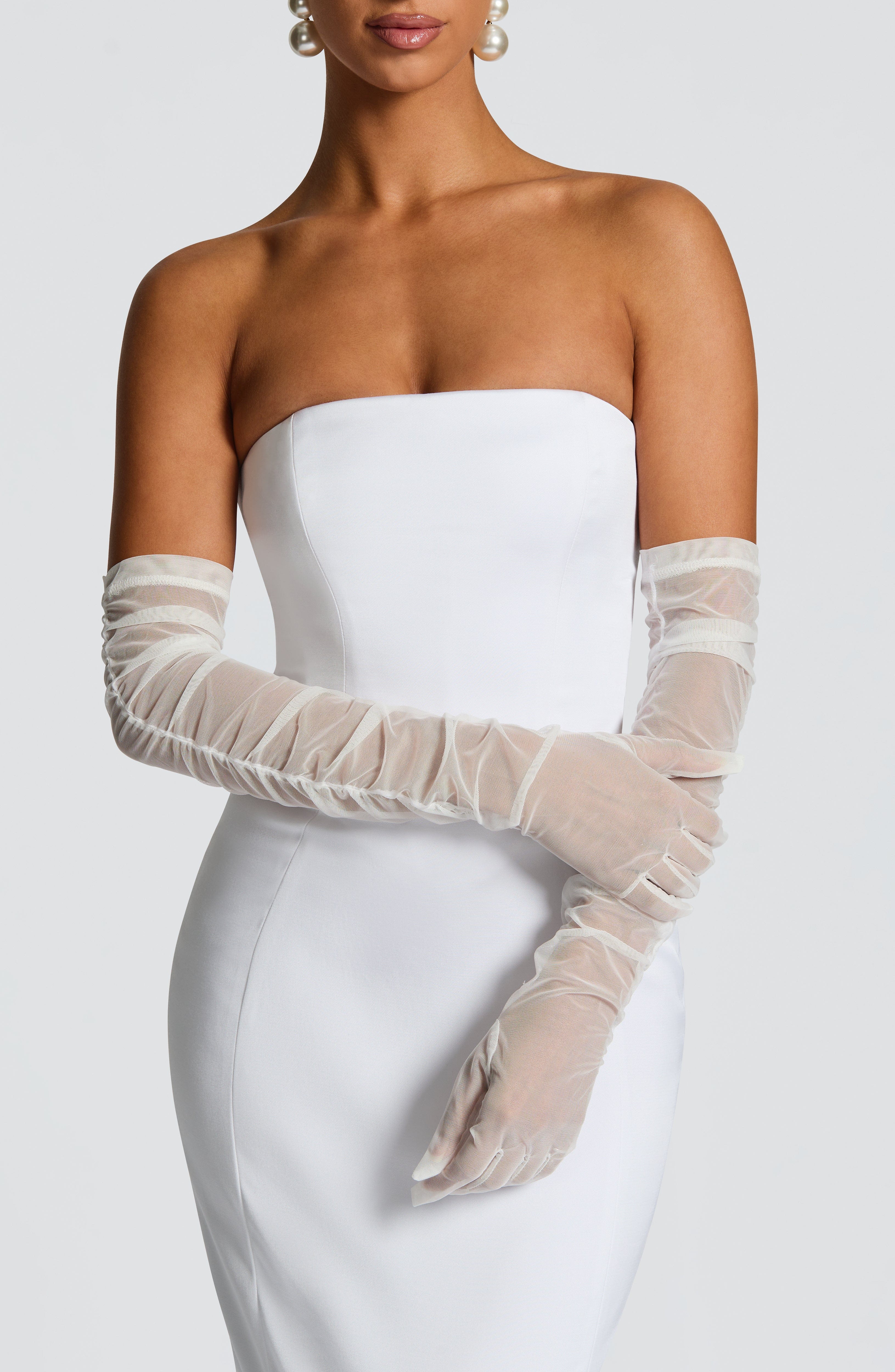Ada Gloves - Ivory - Image 3