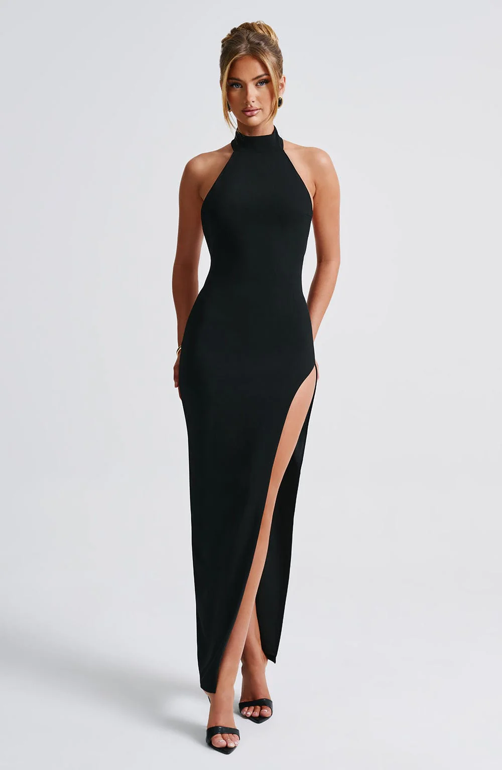 Adalia Maxi Dress - Black - Image 4