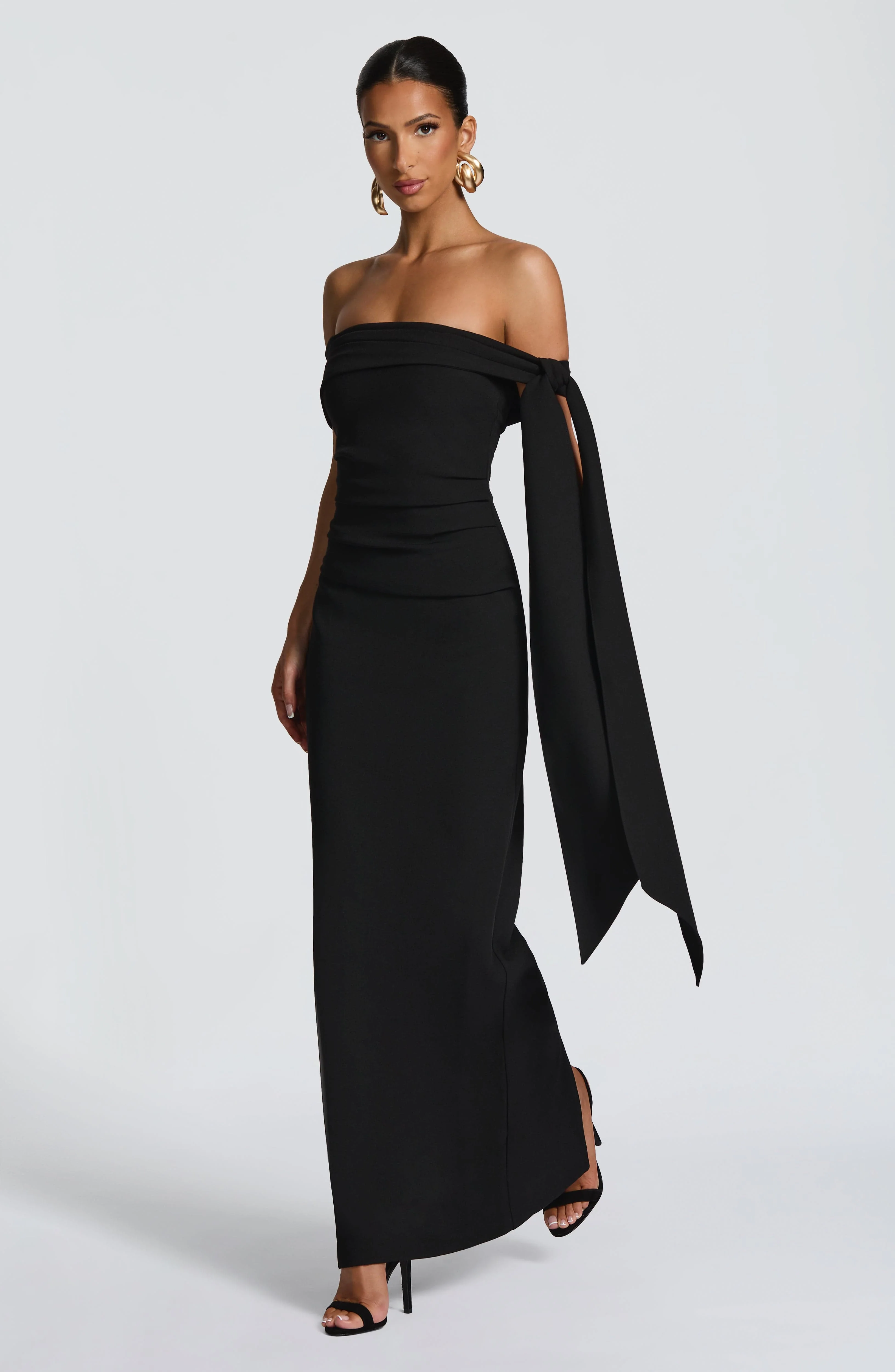 Addie Maxi Dress - Black - Image 3