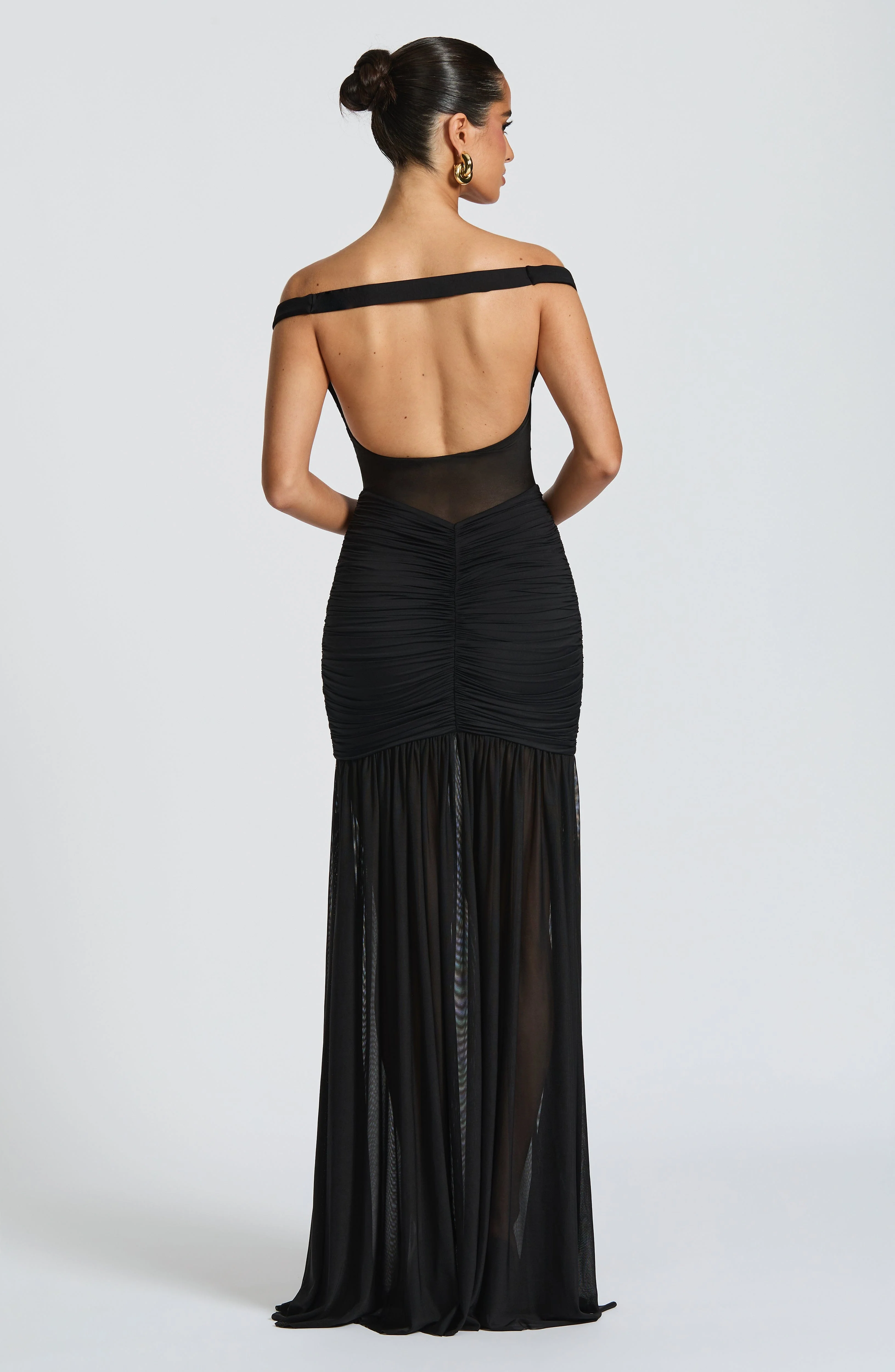 Alaia Maxi Dress - Black - Image 4