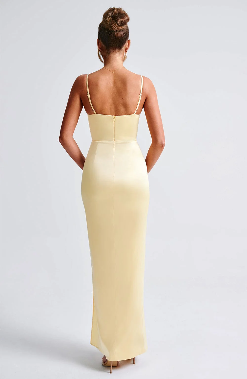 Alora Maxi Dress - Lemon - Image 5