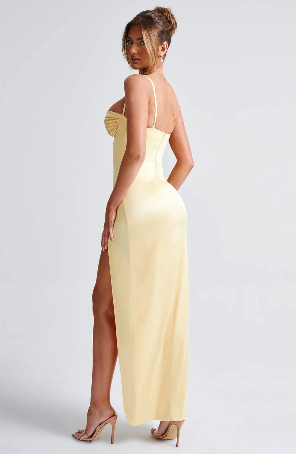 Alora Maxi Dress - Lemon - Image 6