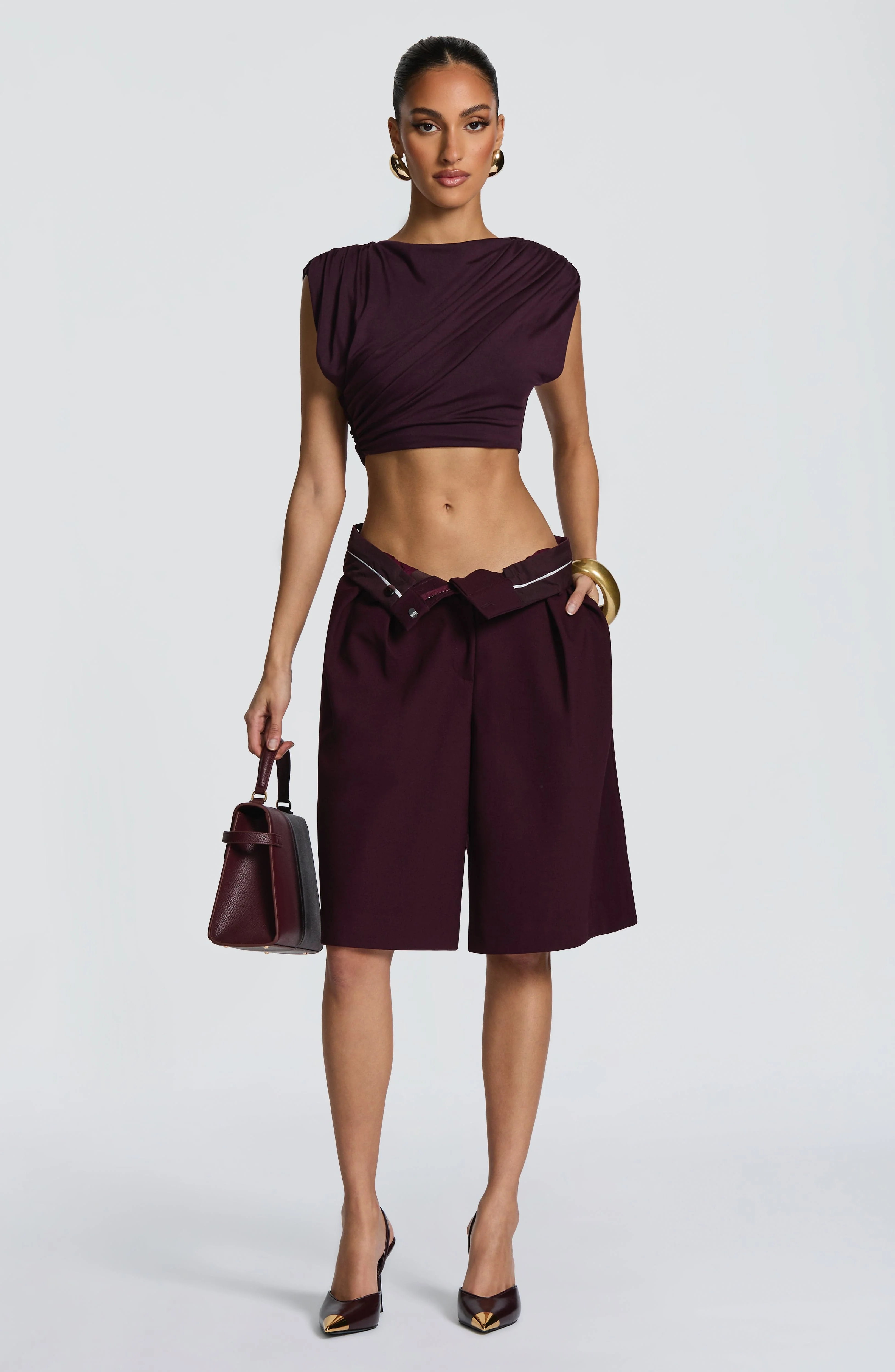 Amara Top - Plum - Image 11