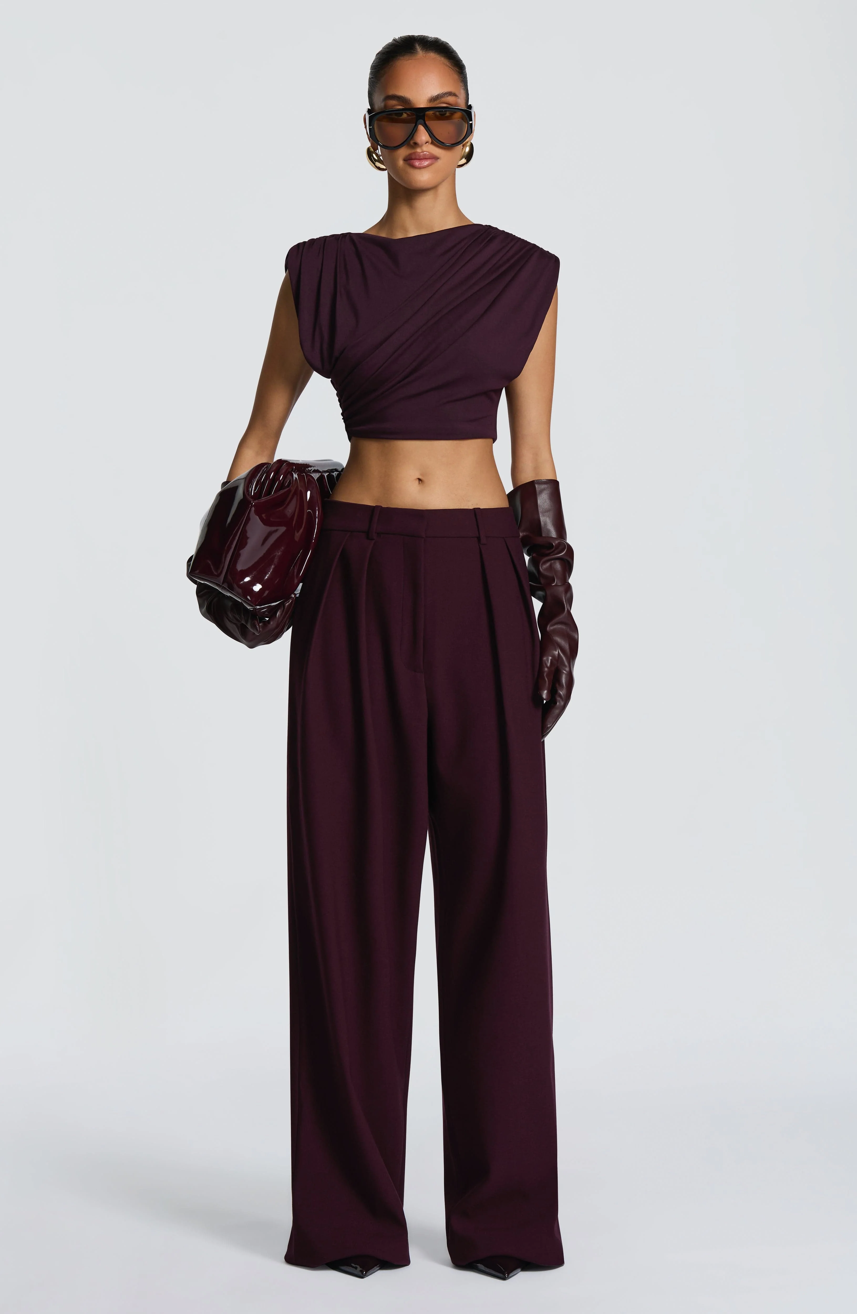 Amara Top - Plum - Image 13