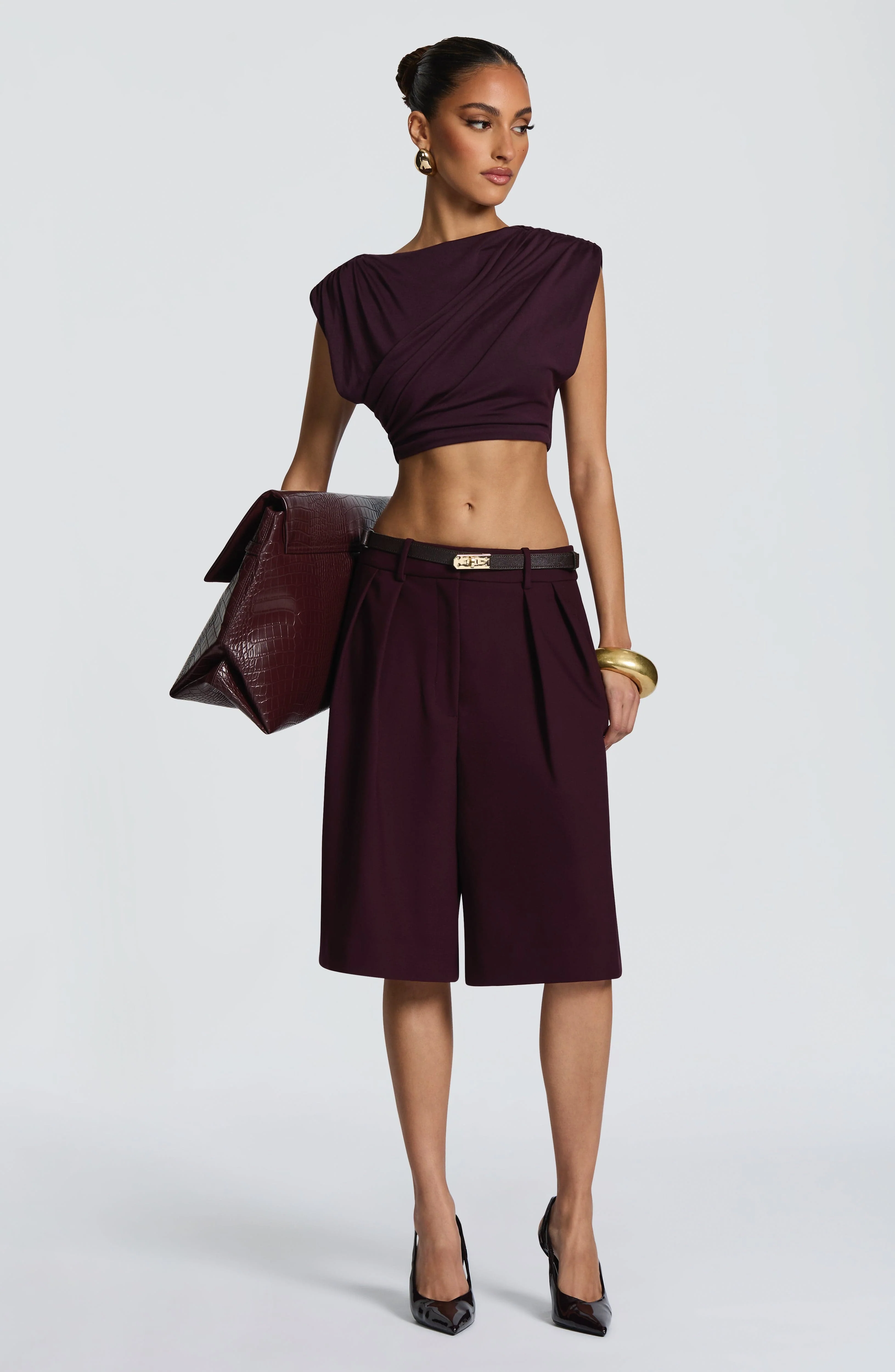 Amara Top - Plum - Image 14