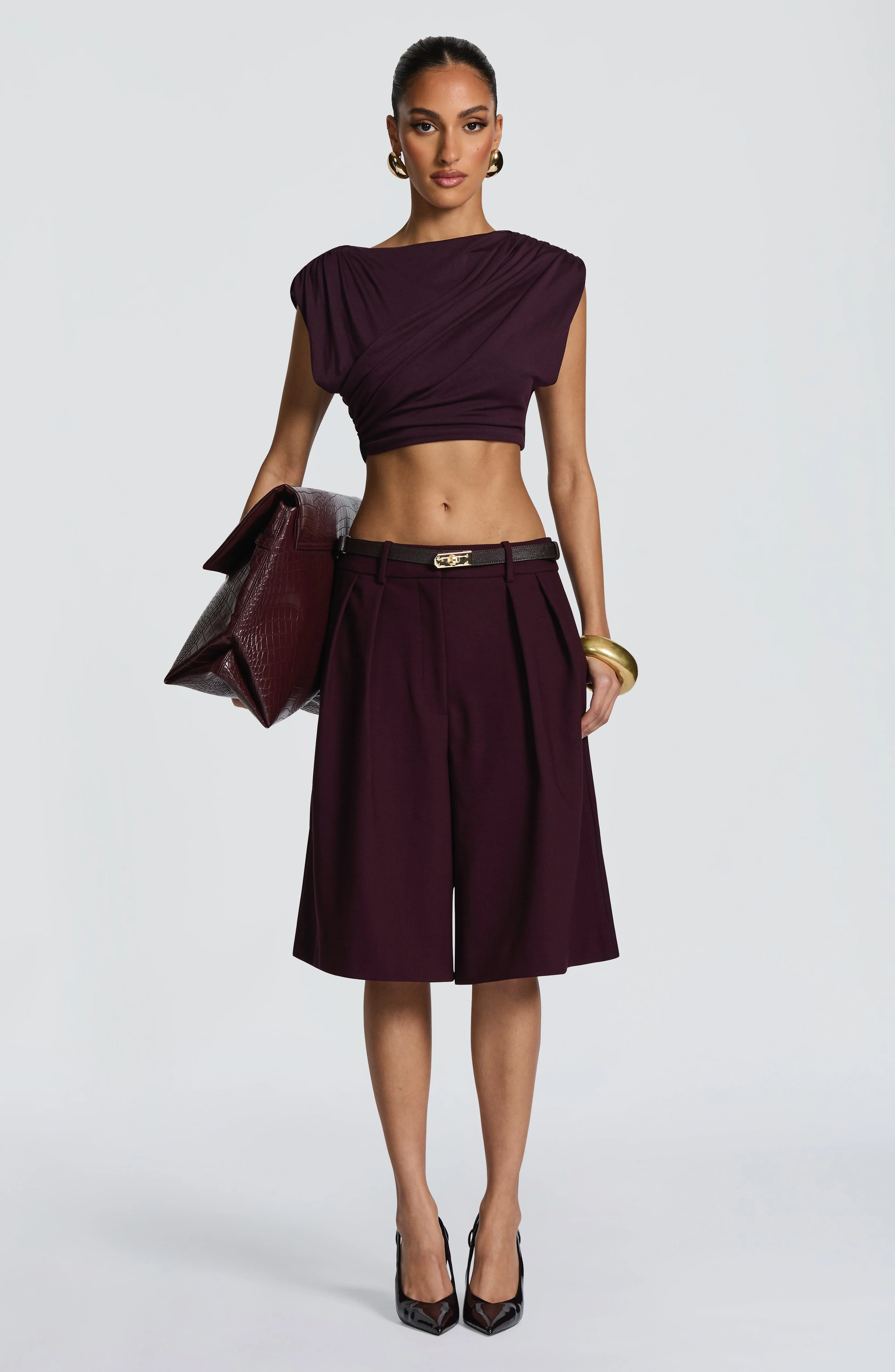 Amara Top - Plum - Image 15