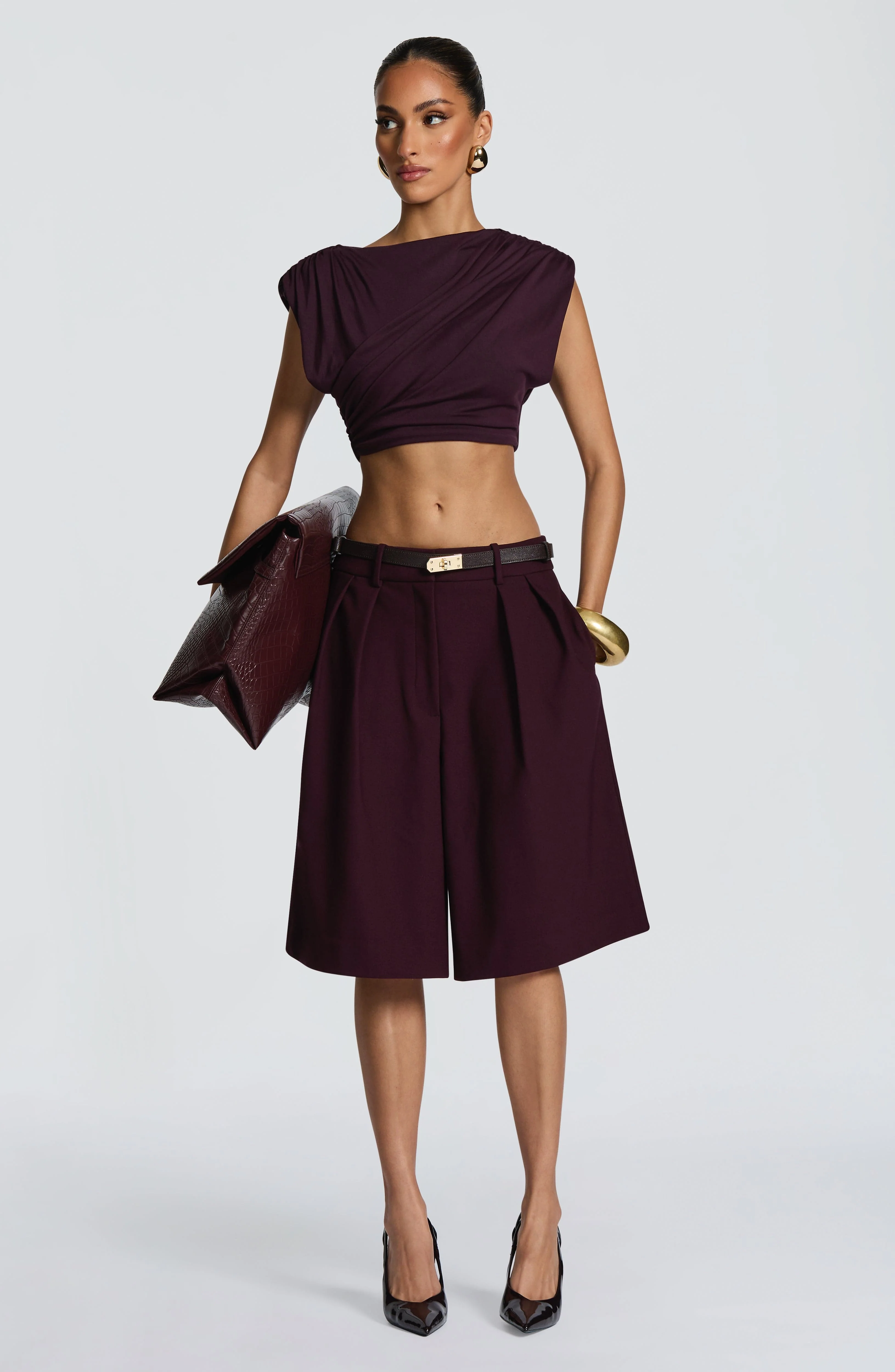 Amara Top - Plum - Image 9