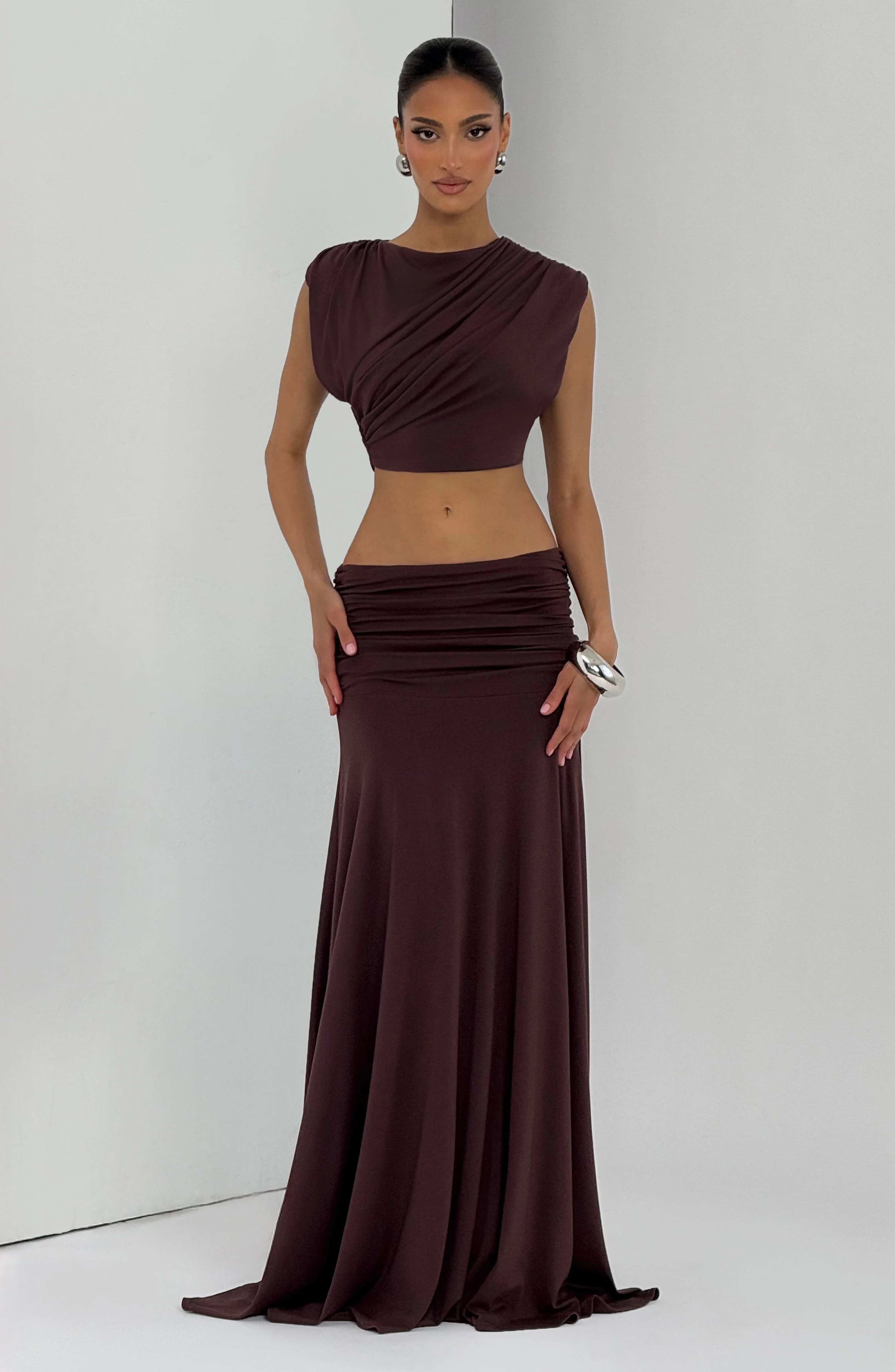 Amara Top - Plum Brown - Image 11