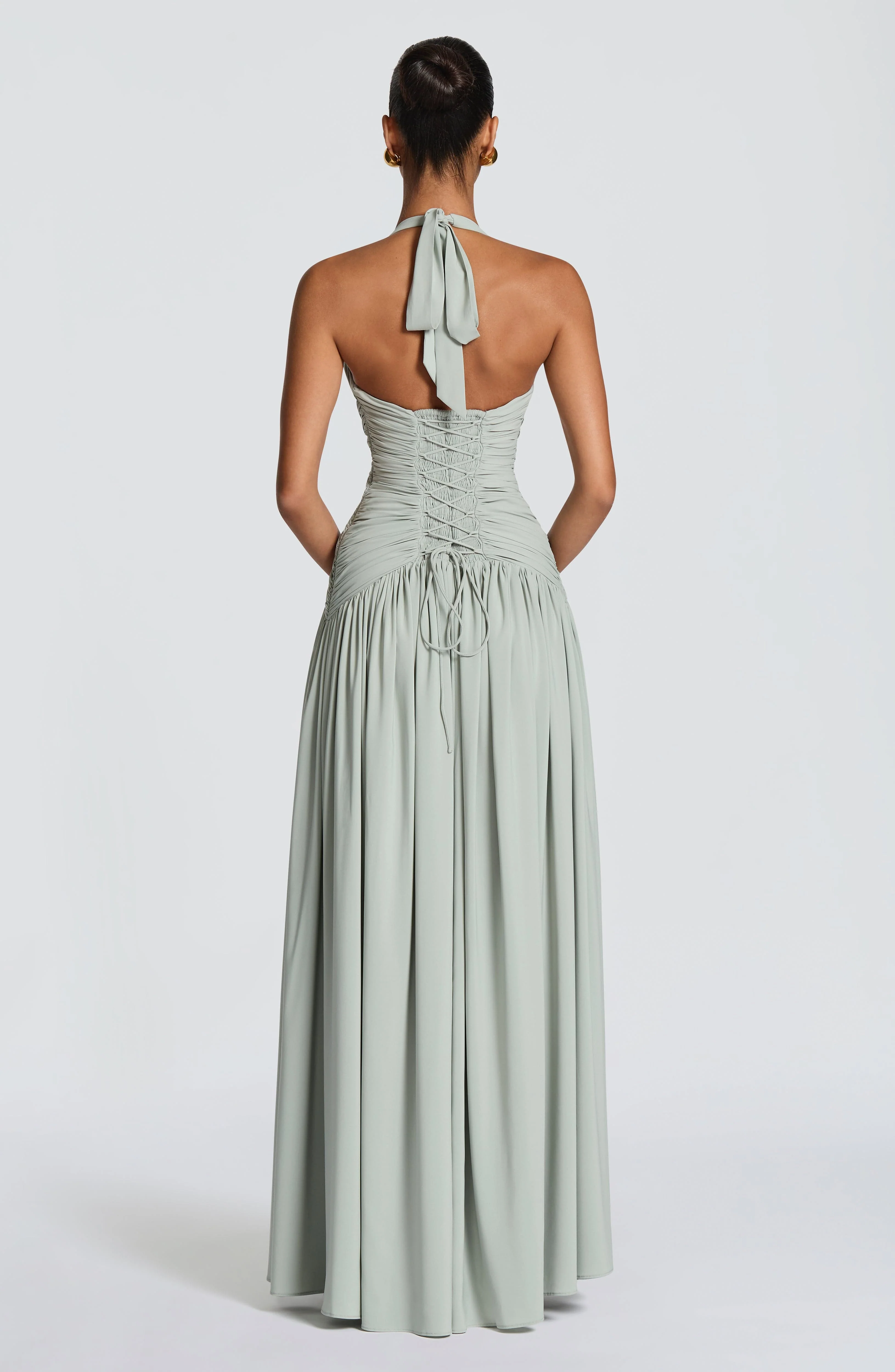Amaris Maxi Dress - Sage - Image 3