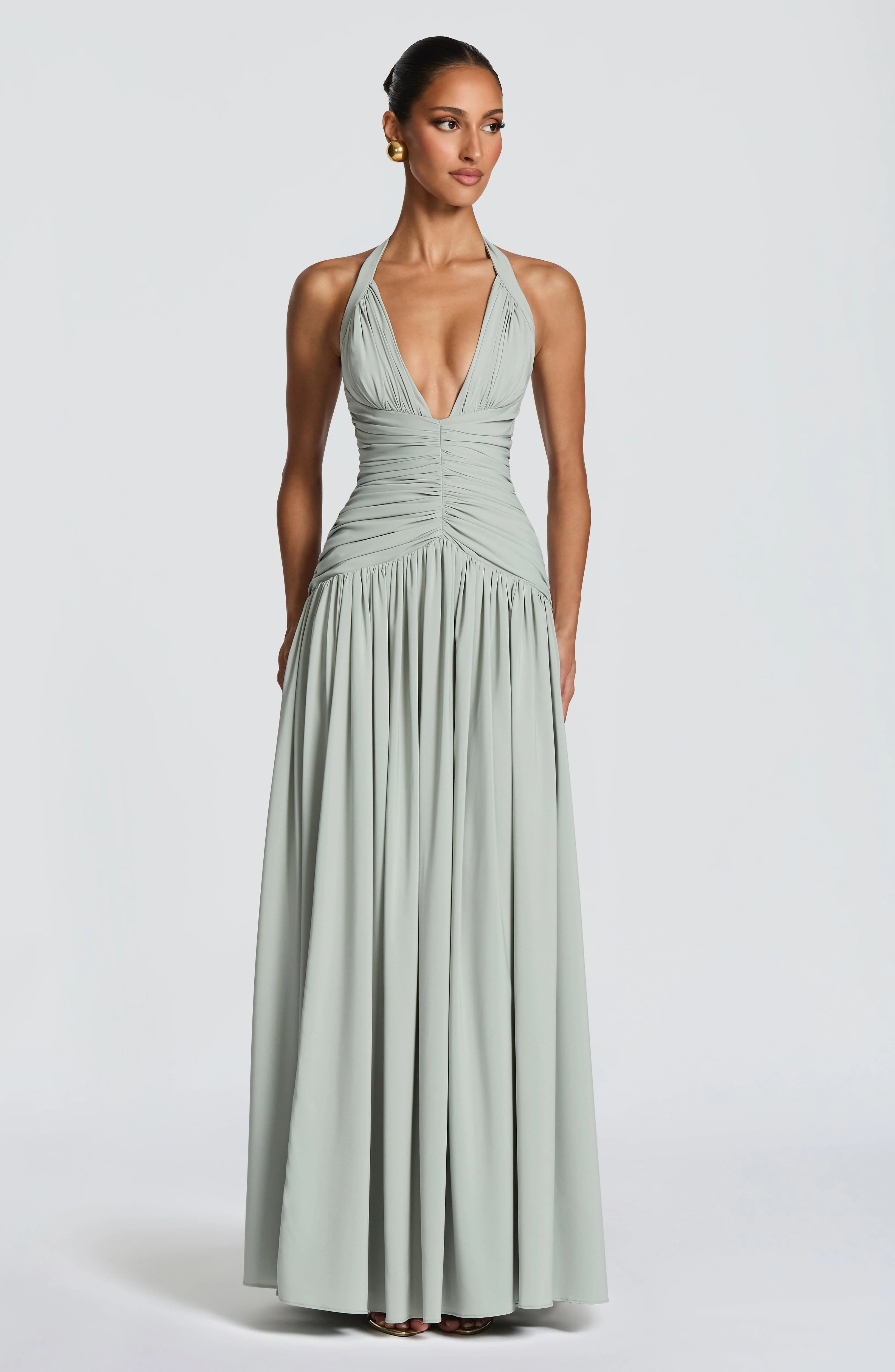 Amaris Maxi Dress - Sage - Image 4