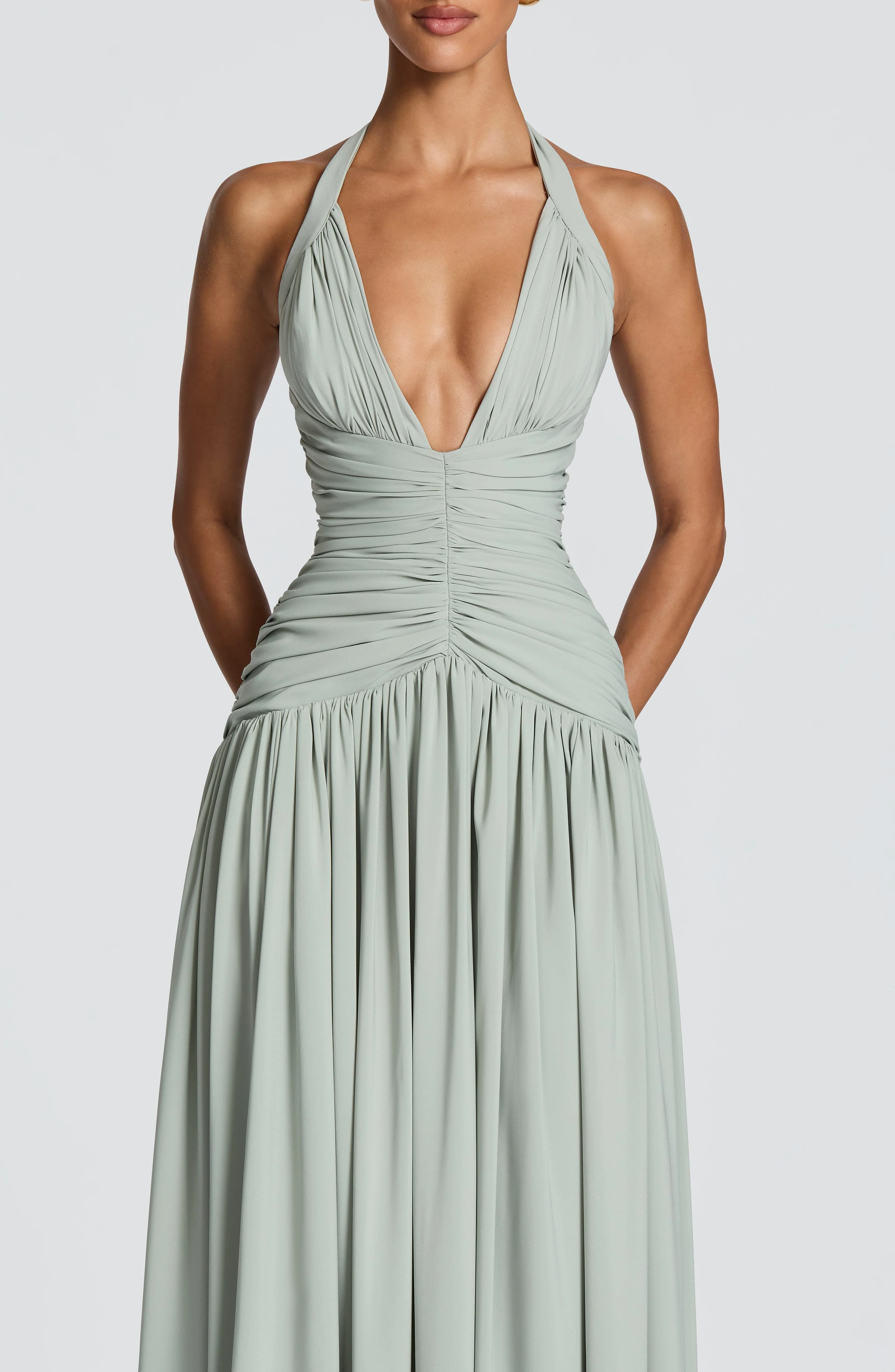 Amaris Maxi Dress - Sage - Image 5