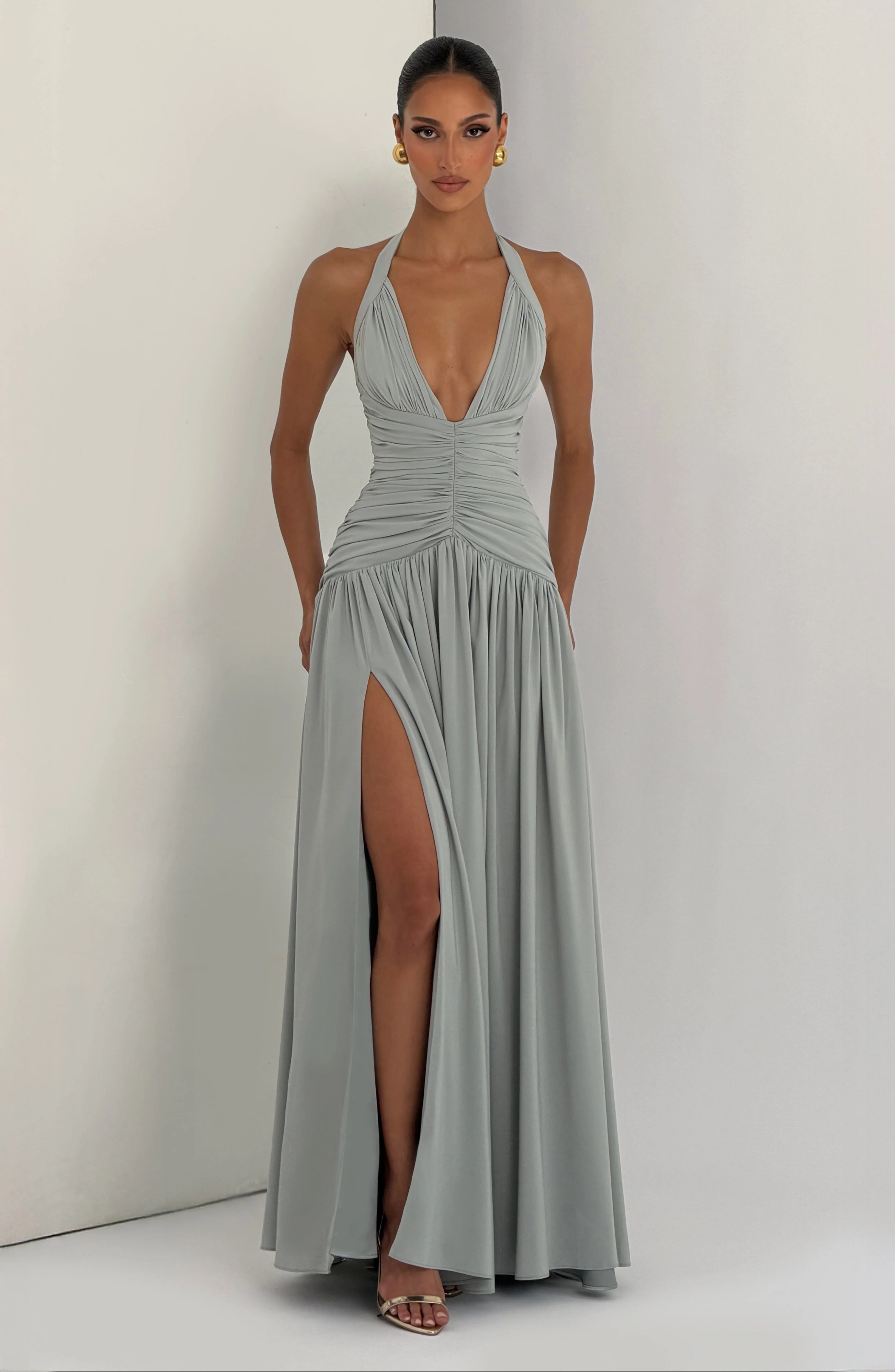 Amaris Maxi Dress - Sage - Image 7