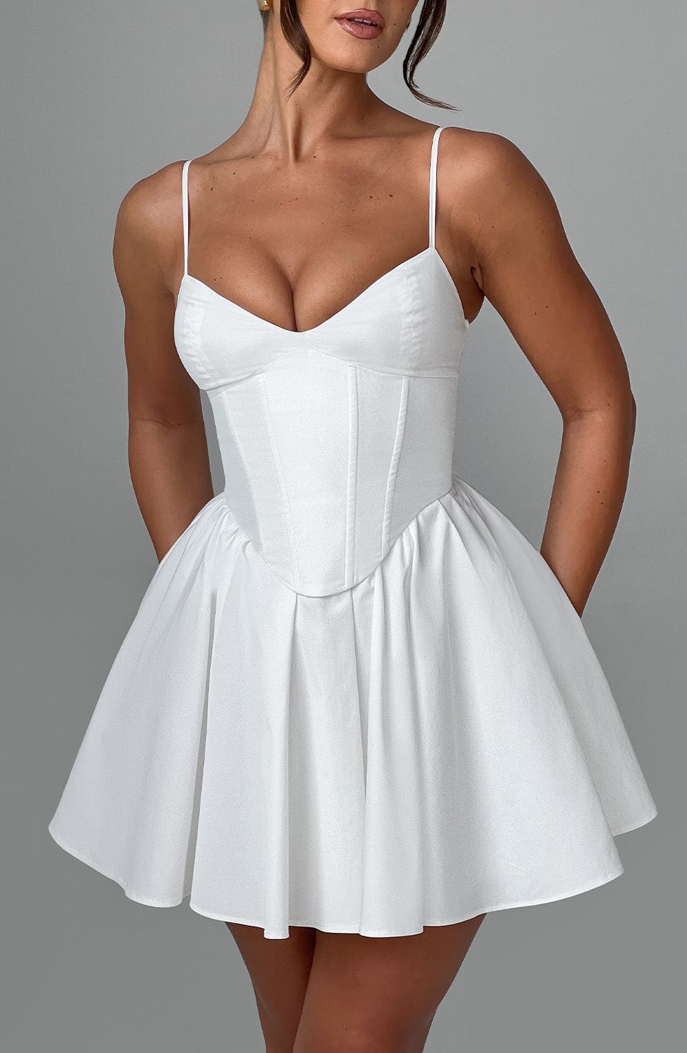 Analeigh Mini Dress - Ivory - Image 4