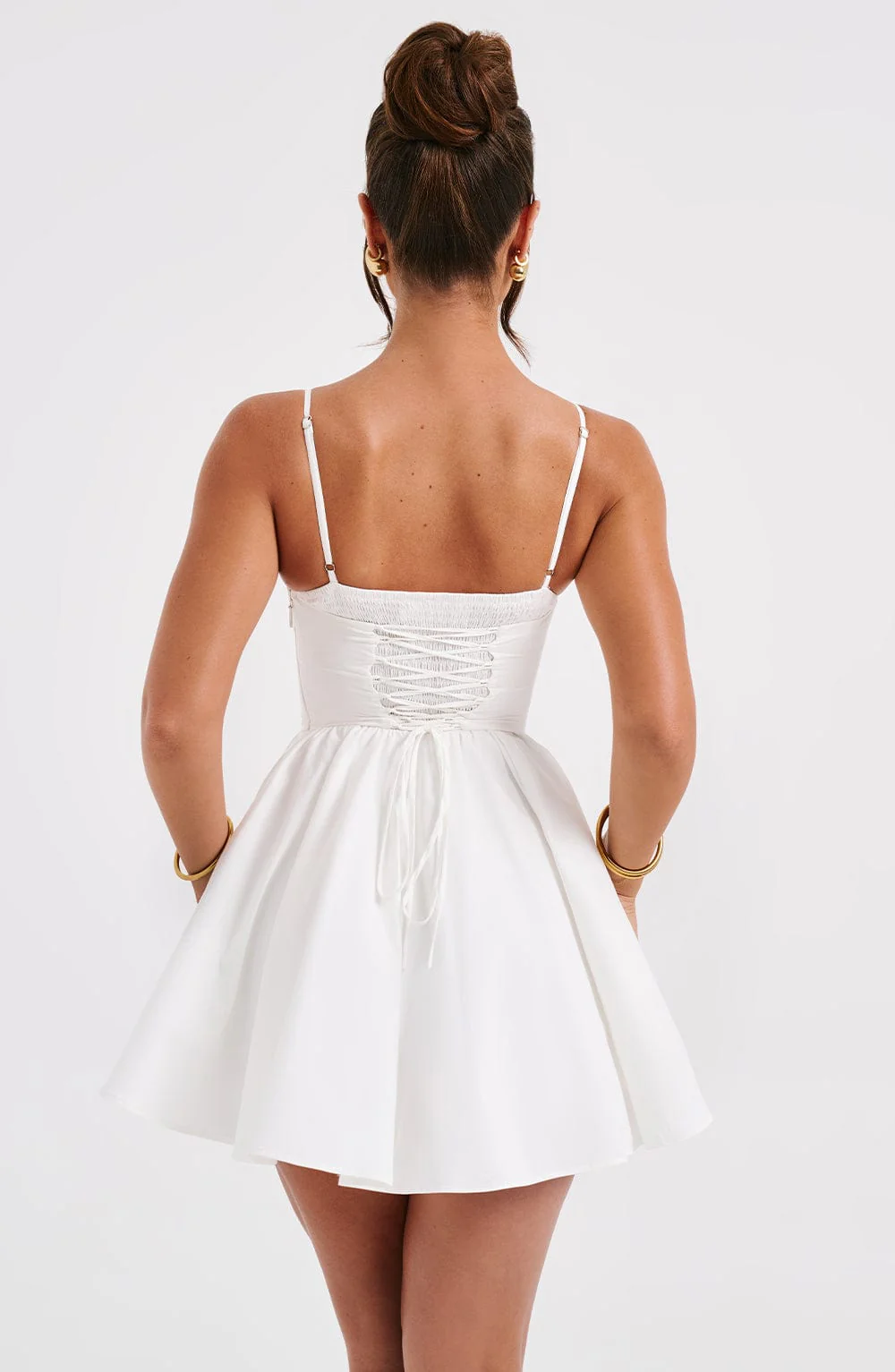 Analeigh Mini Dress - Ivory - Image 9