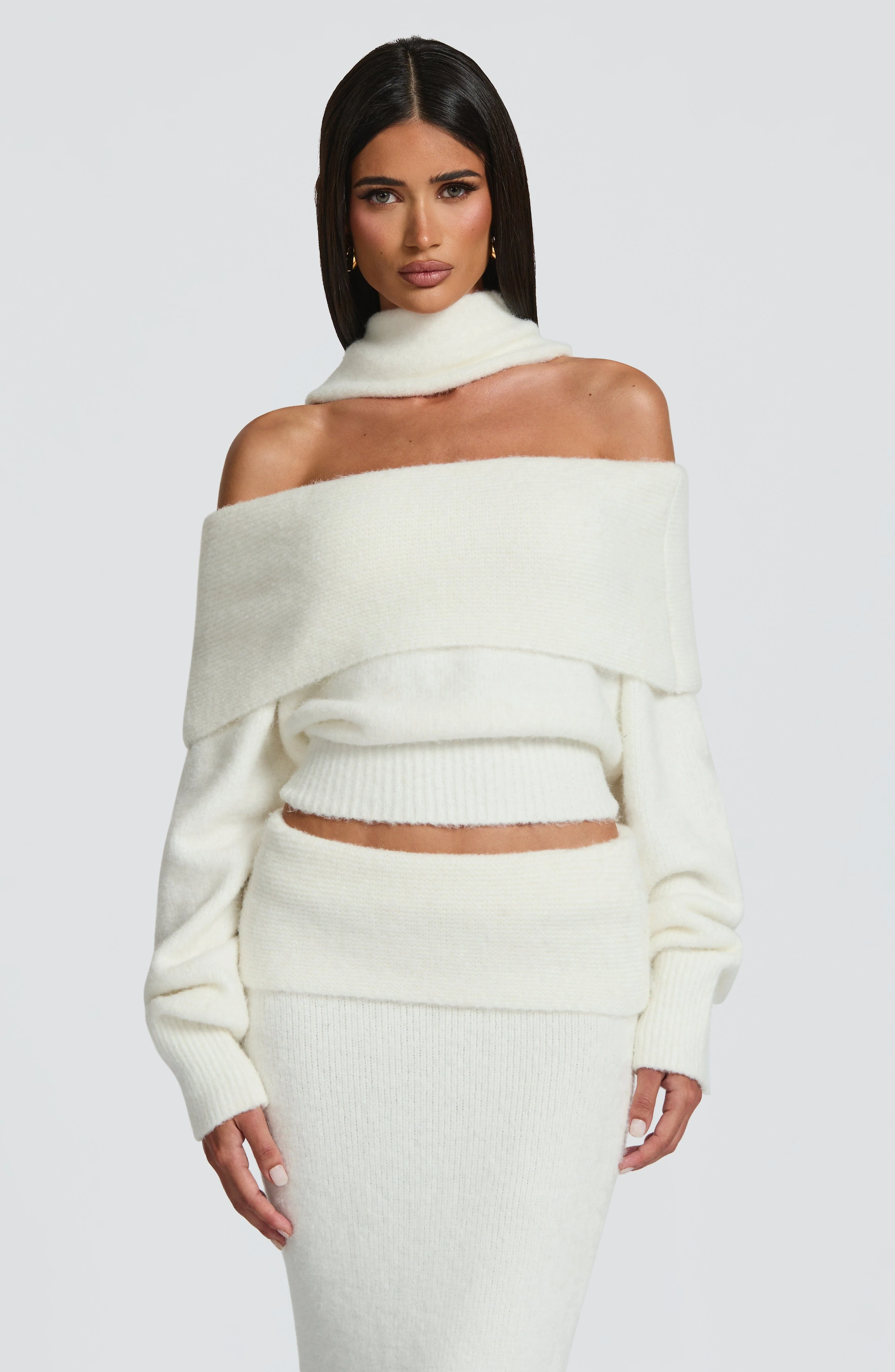 Andie Maxi Skirt - Ivory - Image 4