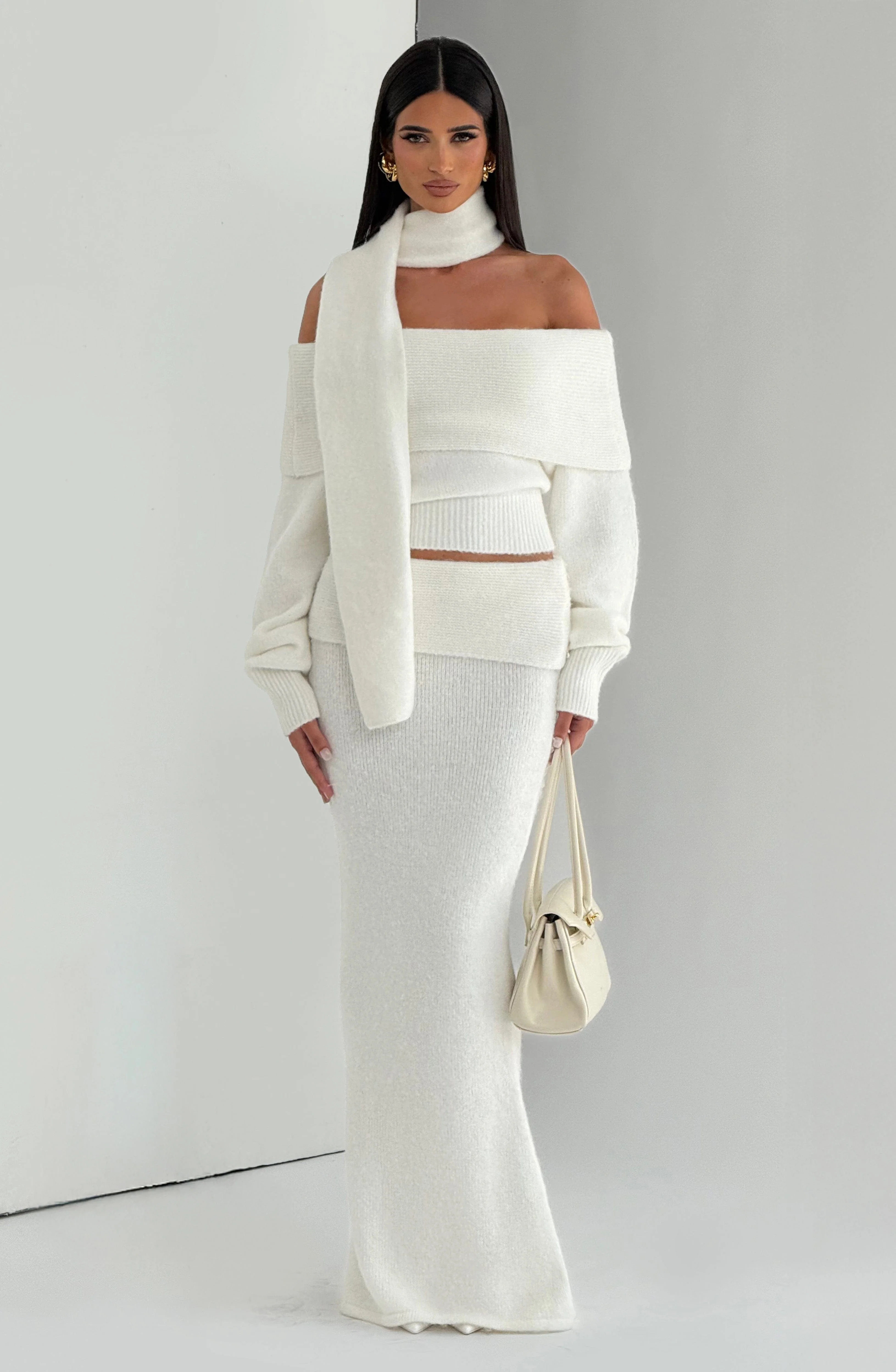 Andie Maxi Skirt - Ivory - Image 6