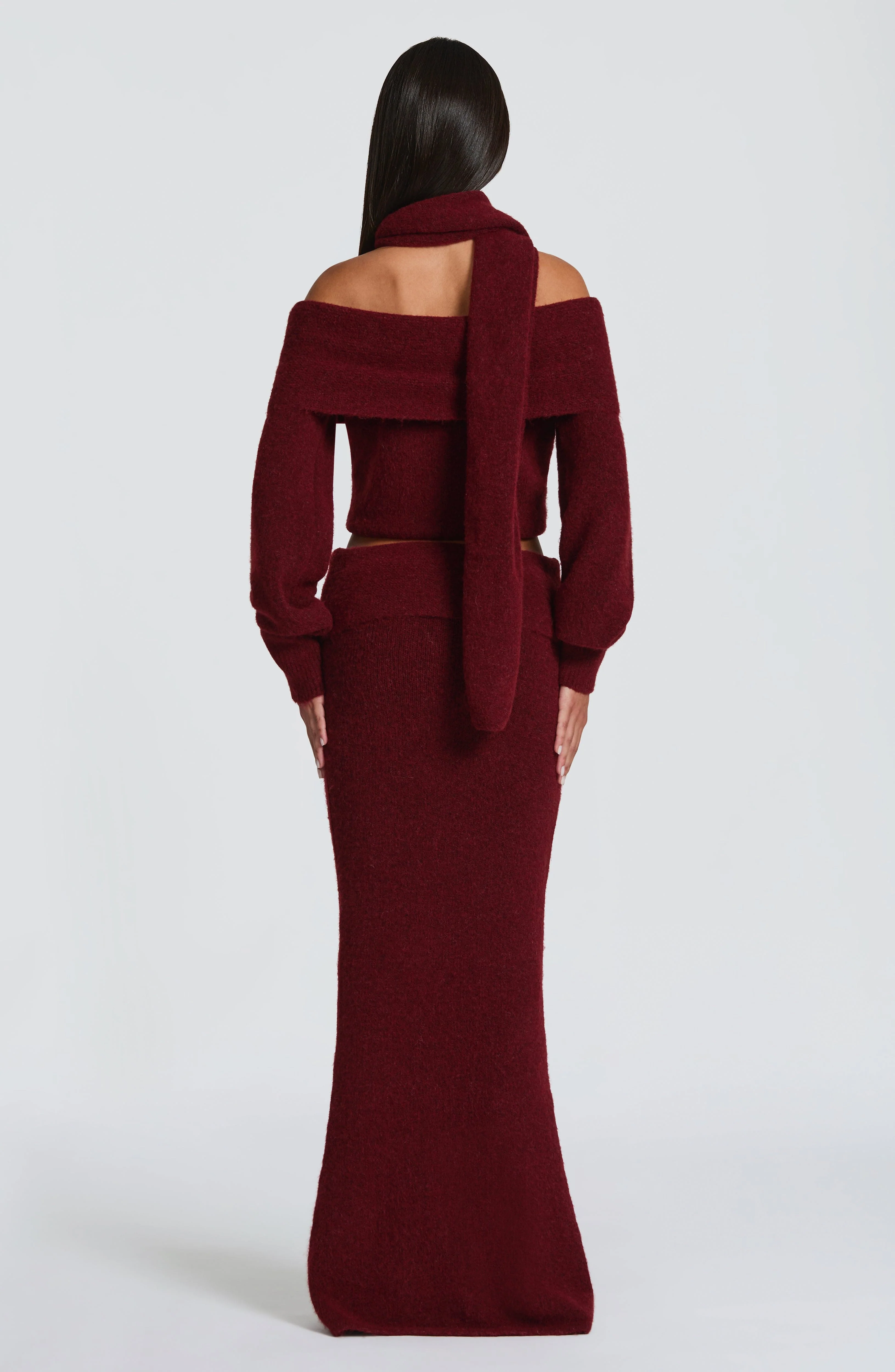 Andie Top - Burgundy - Image 4
