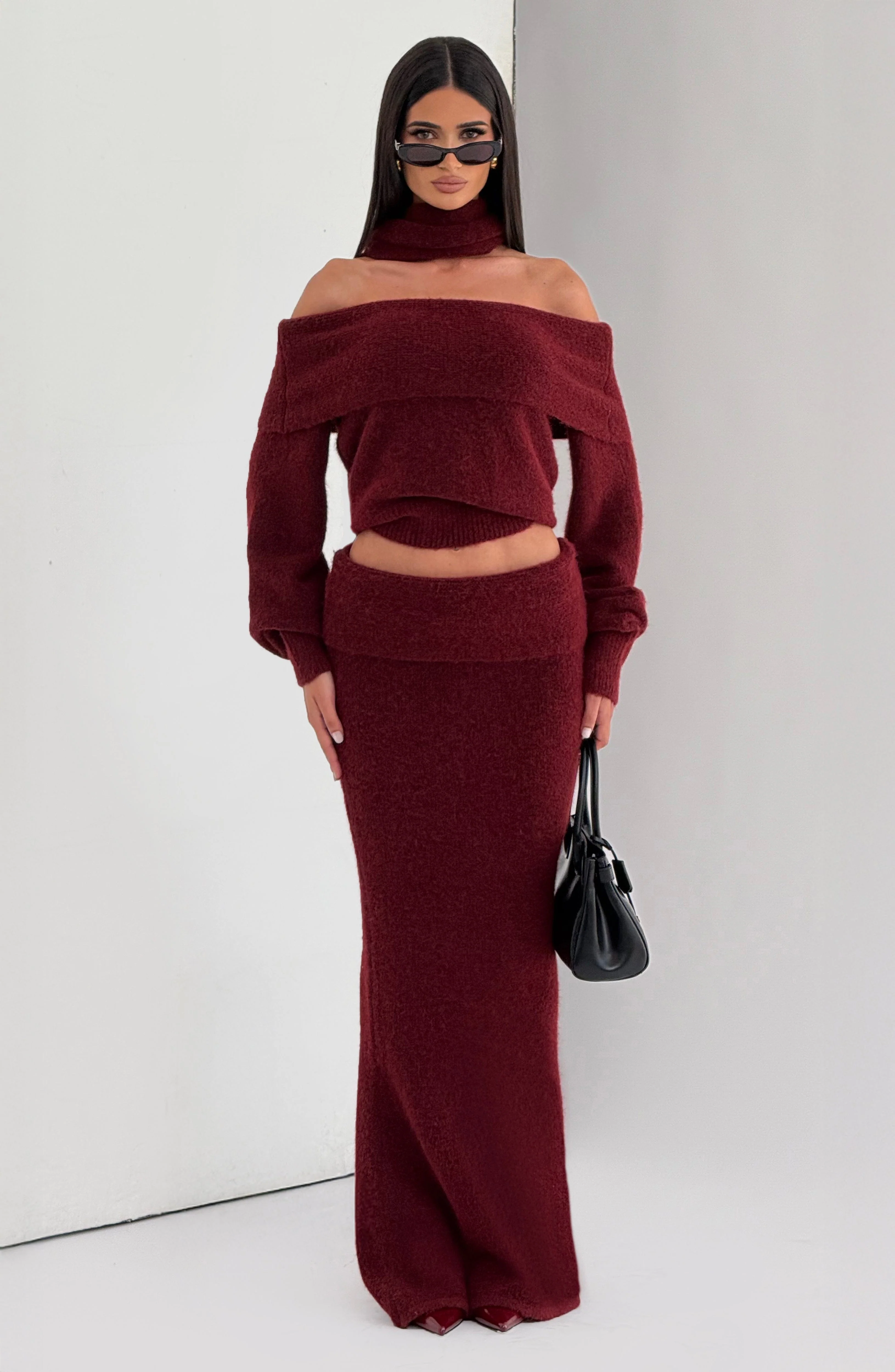 Andie Top - Burgundy - Image 7