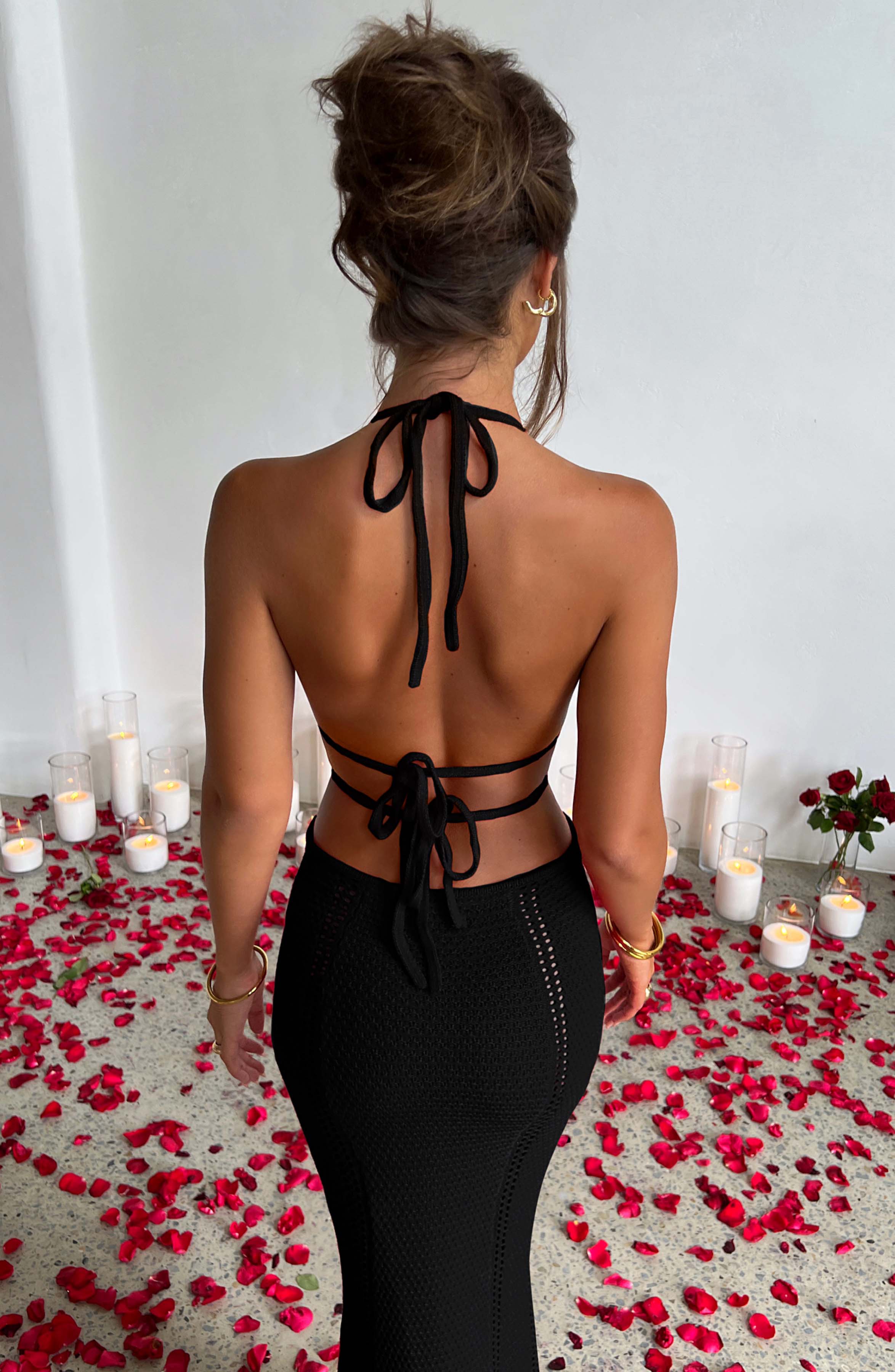 Arabella Maxi Dress - Black - Image 8