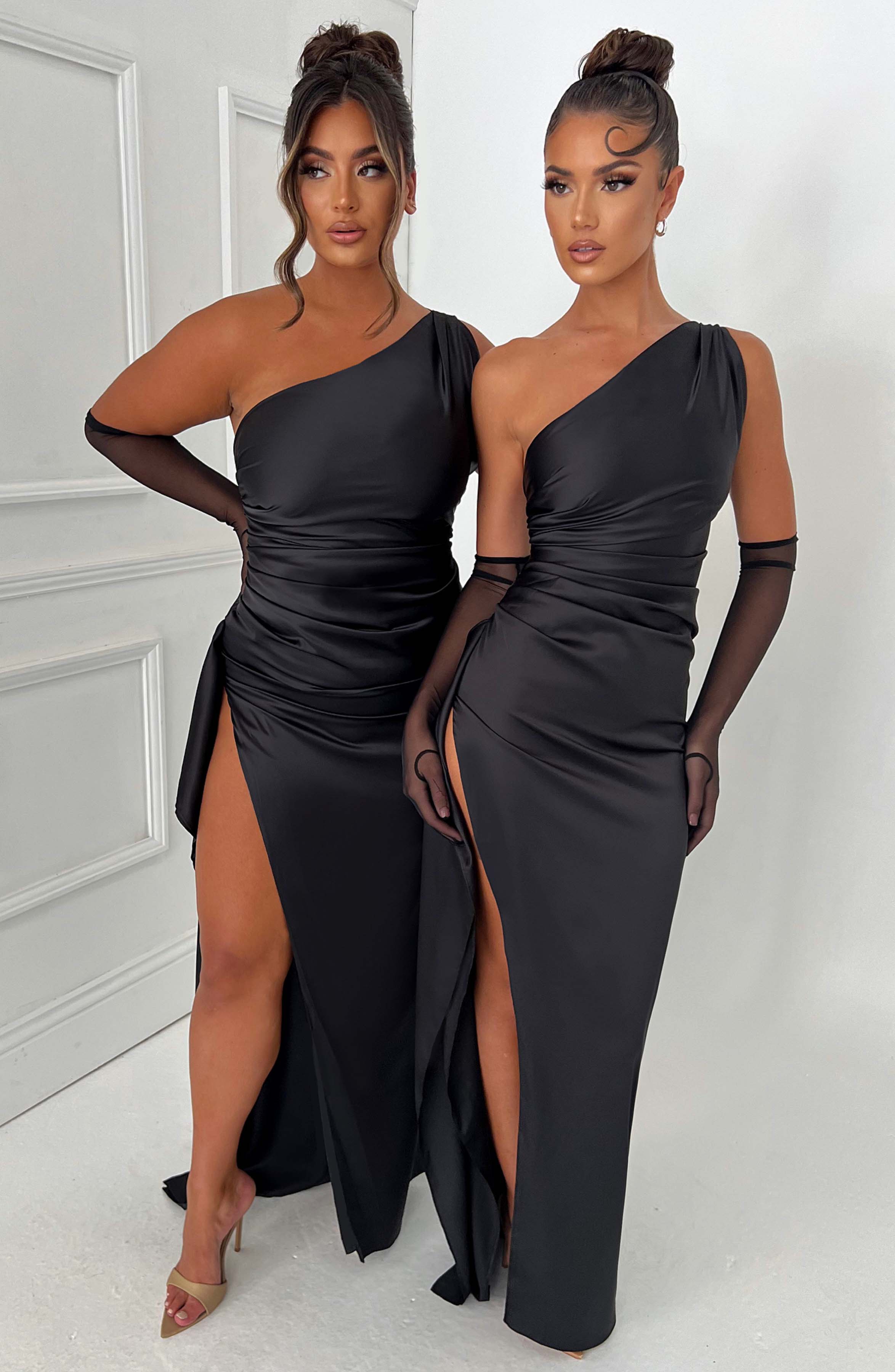 Ariel Maxi Dress - Black - Image 2