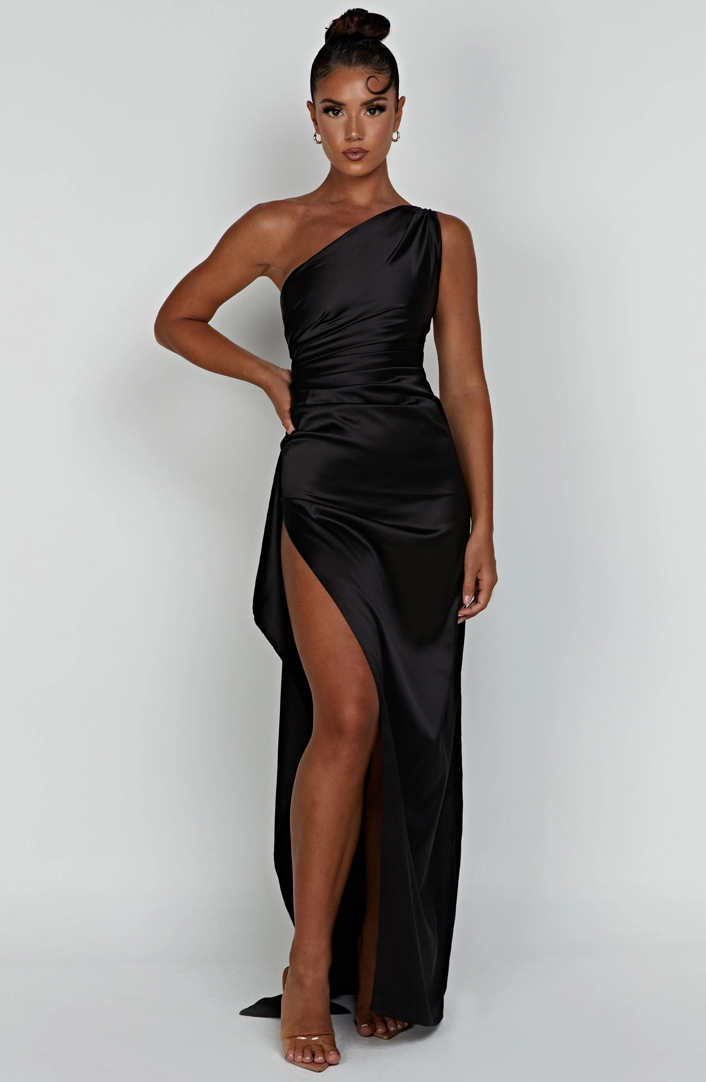 Ariel Maxi Dress - Black - Image 9