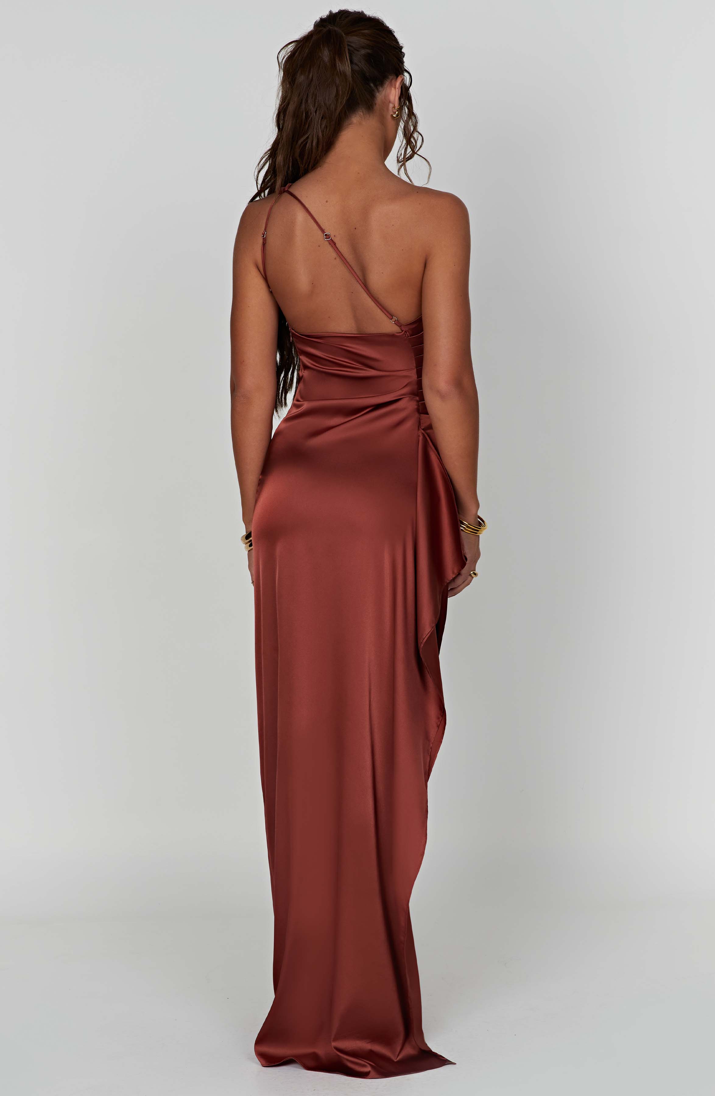 Ariel Maxi Dress - Rust - Image 3