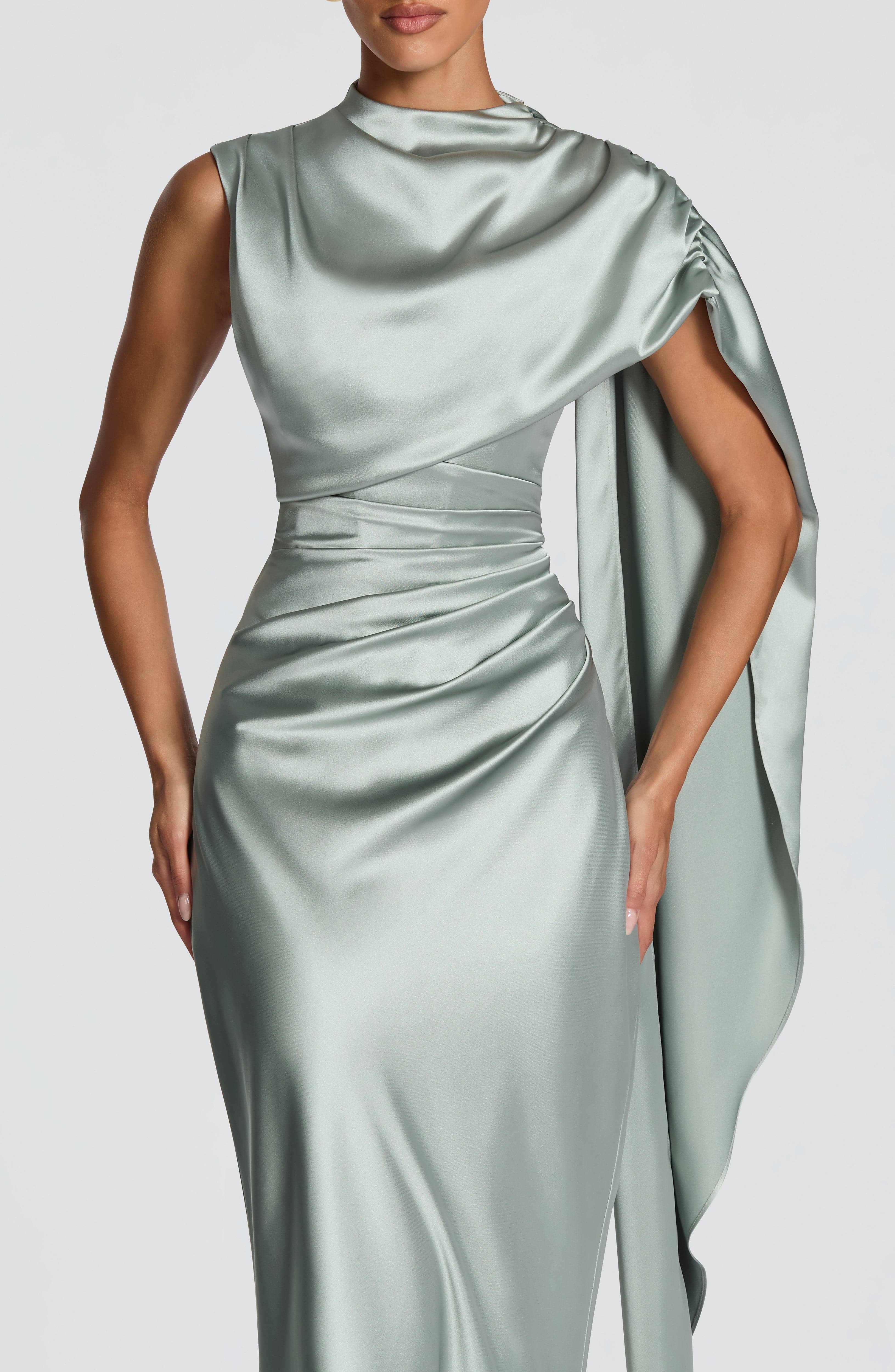 Avendra Maxi Dress - Sage - Image 5