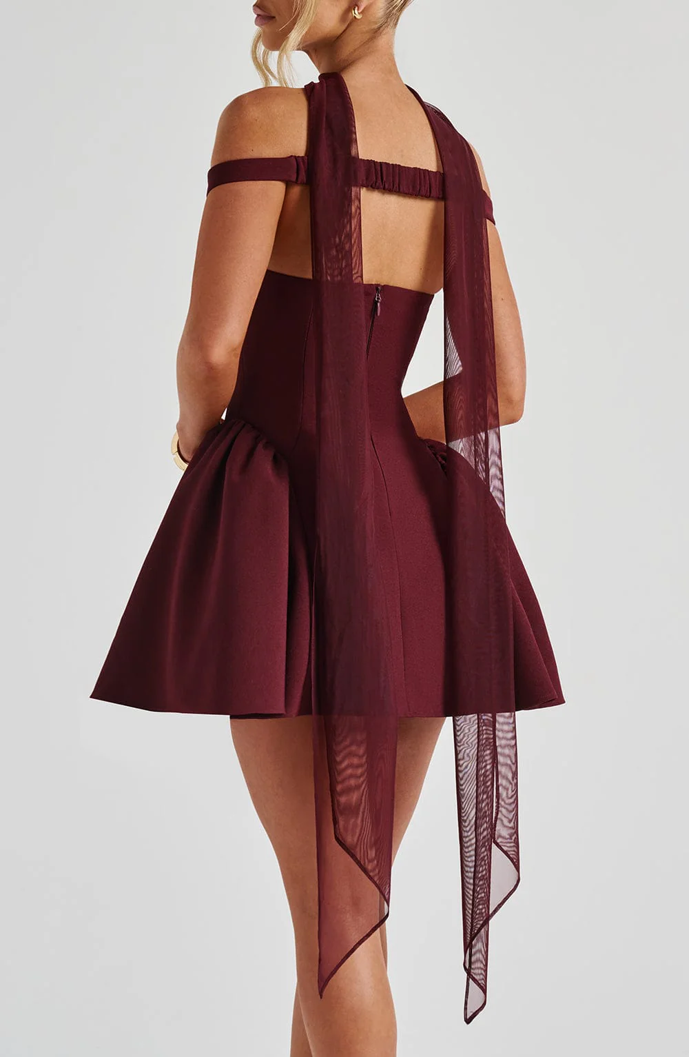 Ayla Scarf - Cherry Lacquer - Image 2
