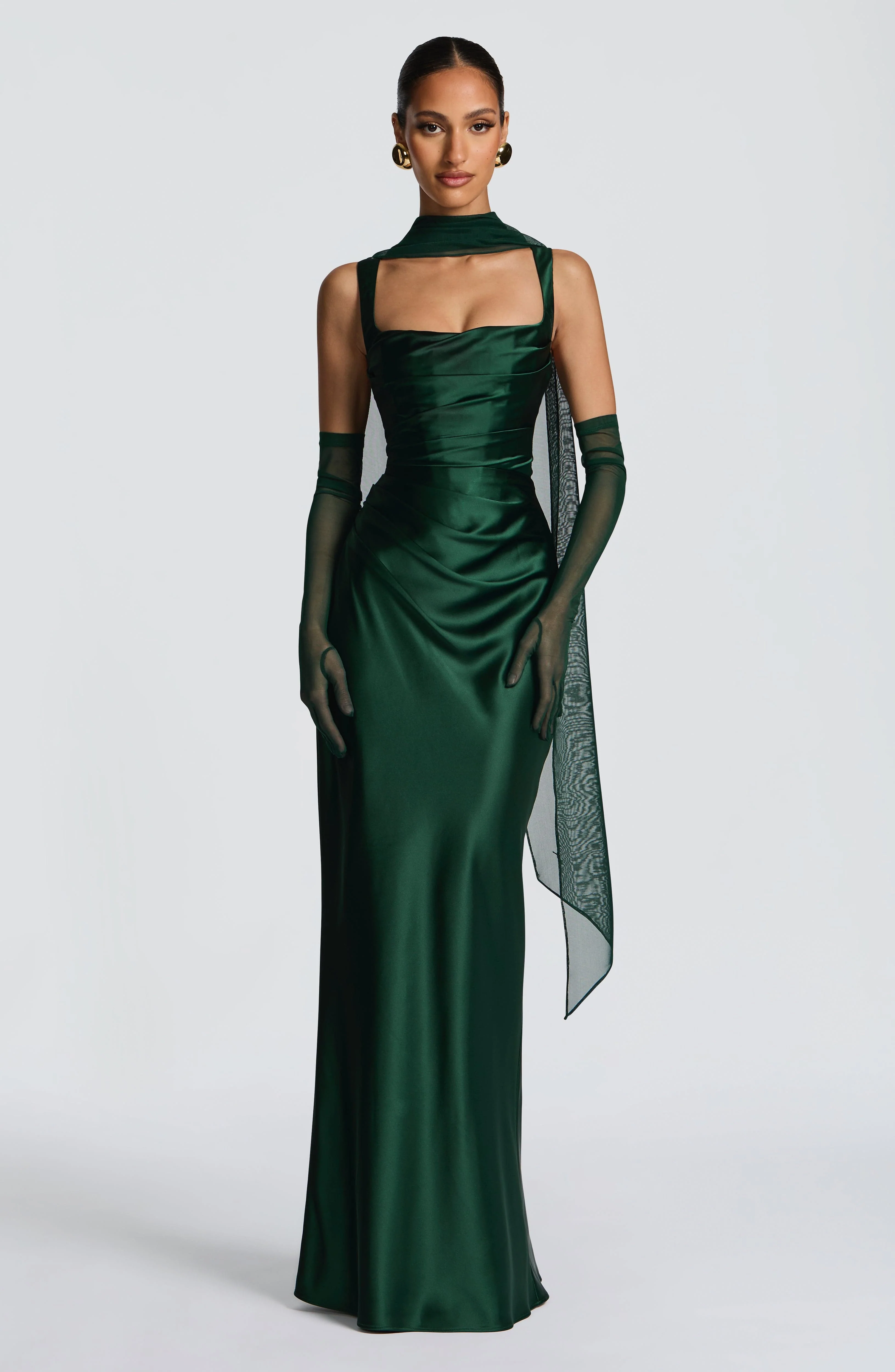 Ayla Scarf - Emerald - Image 2