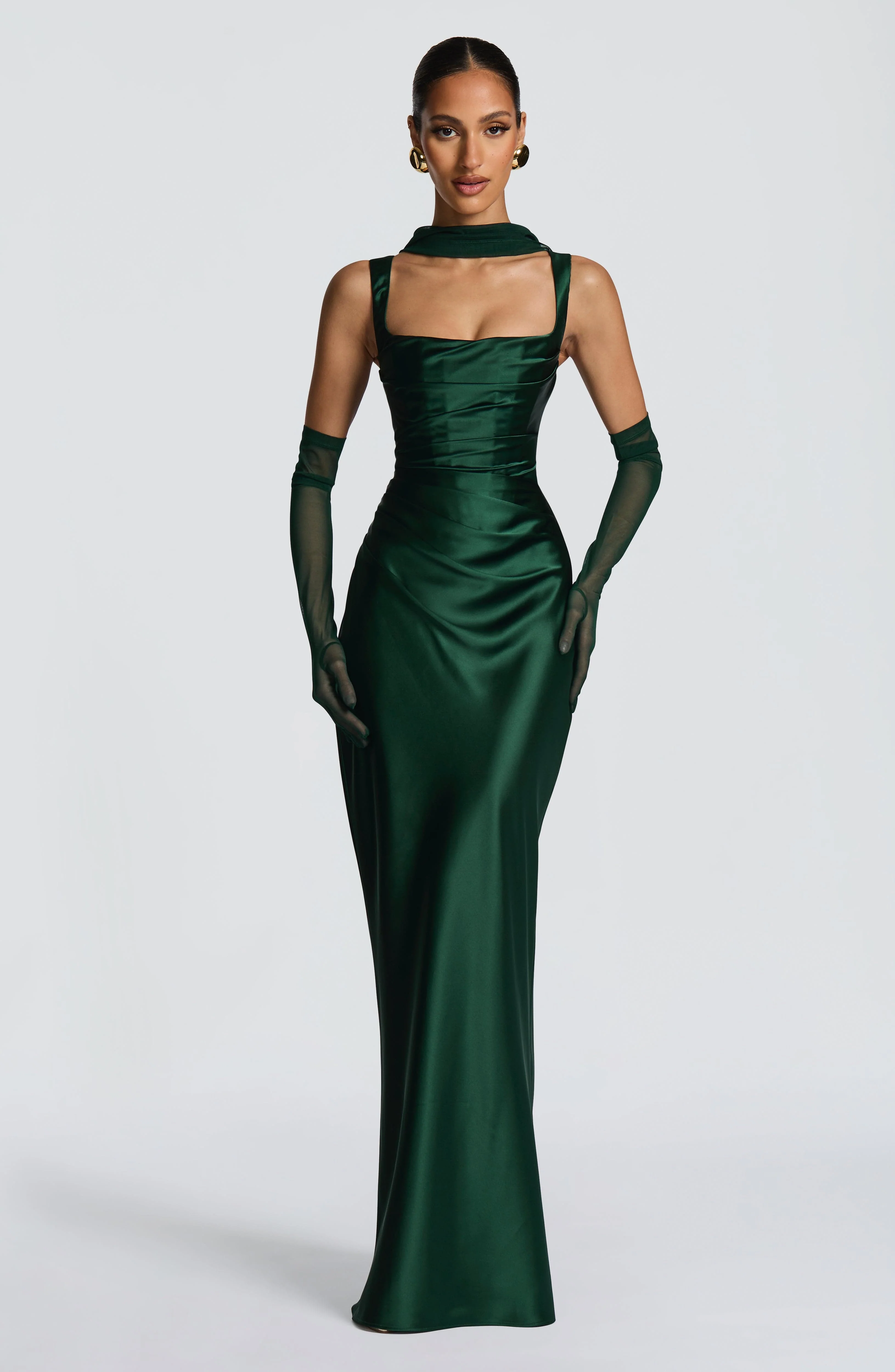 Ayla Scarf - Emerald - Image 4