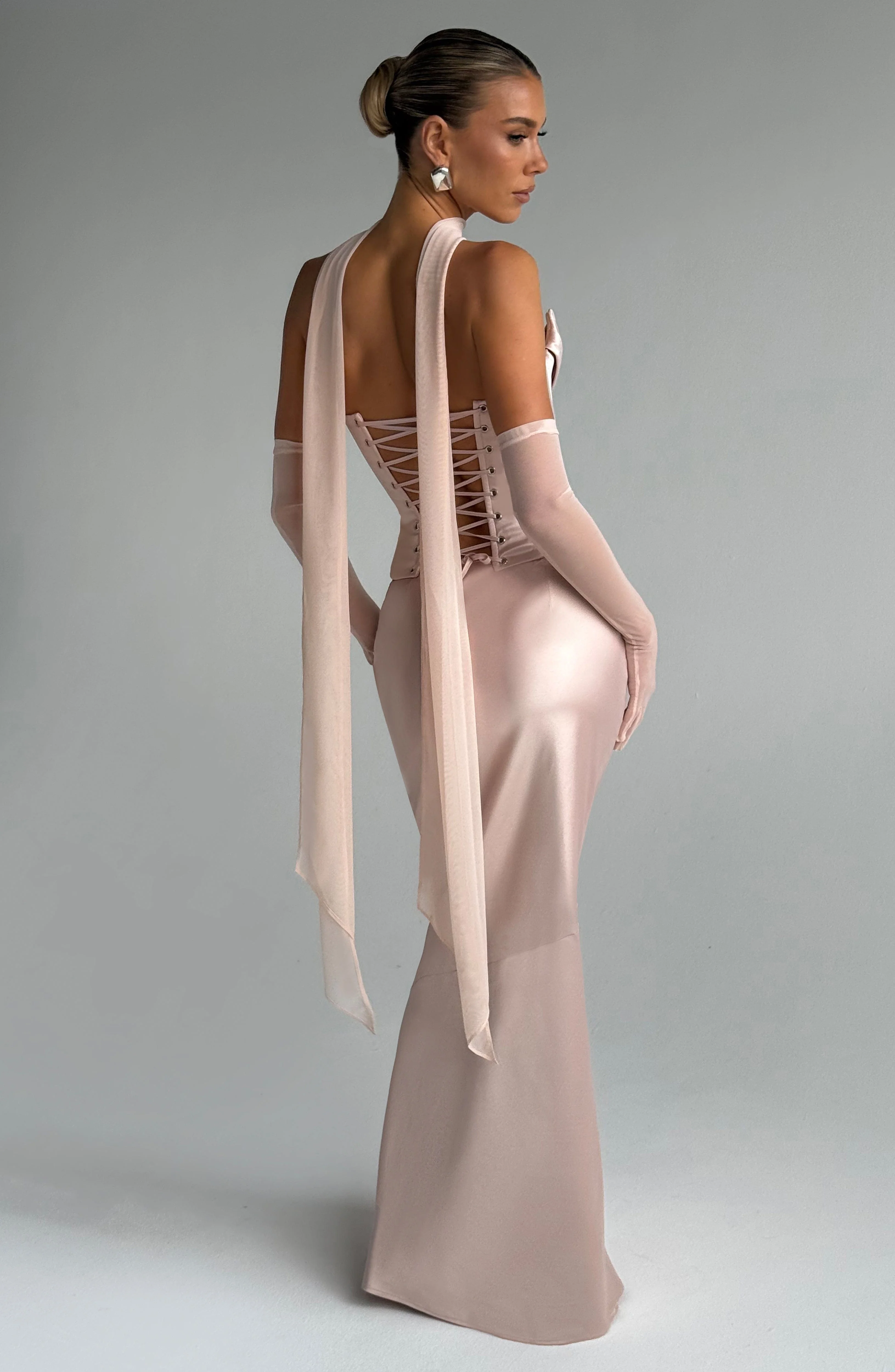 Ayla Scarf - Soft Peach - Image 2
