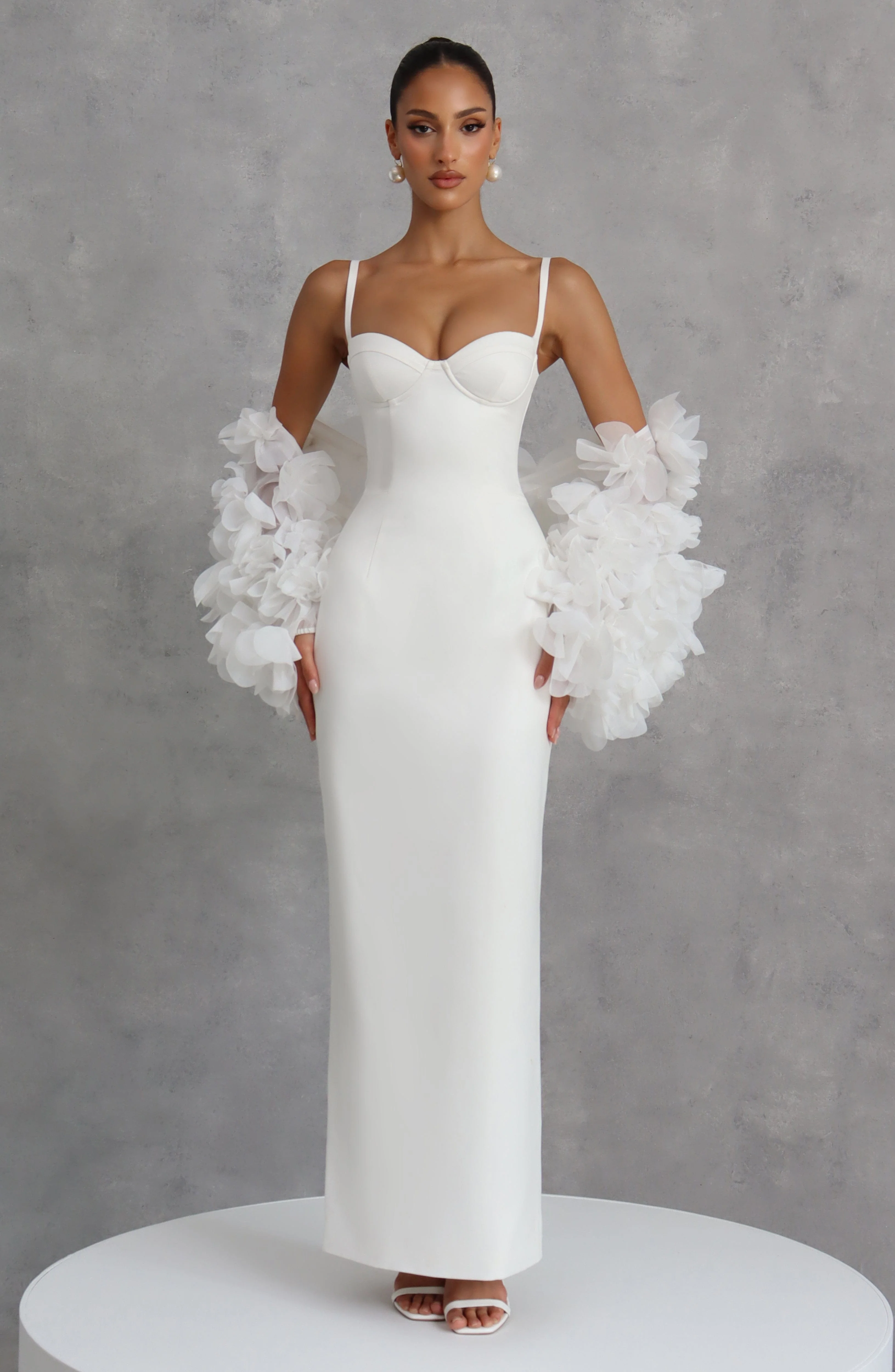 Bennett Maxi Dress - Ivory - Image 12