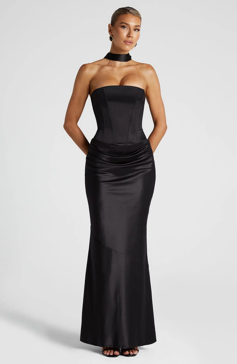 Bernadette Maxi Skirt - Black - Image 7