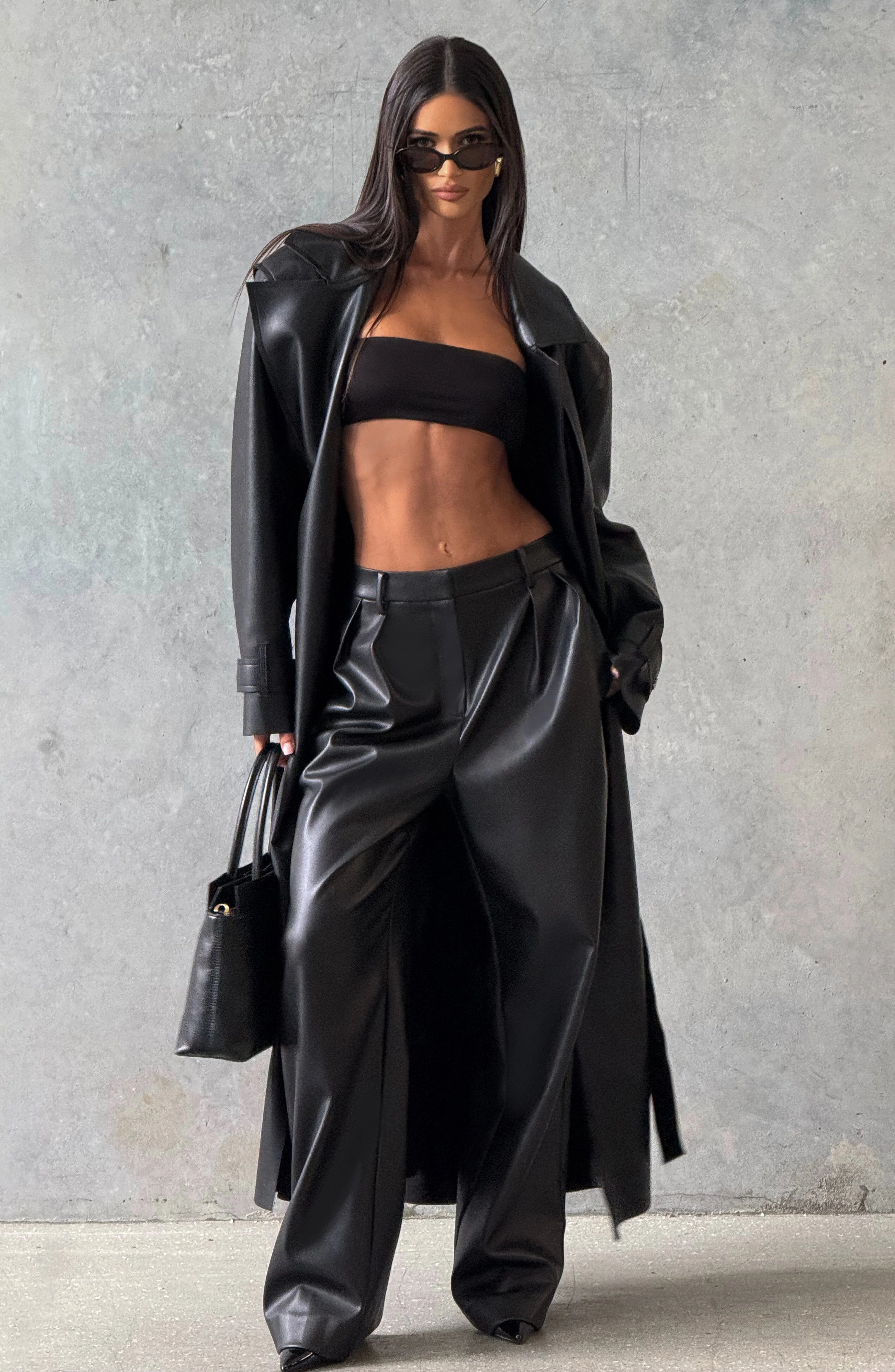 Bridget Trench Coat - Black - Image 2