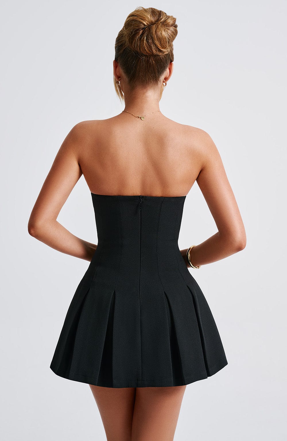 Bryony Mini Dress - Black - Image 5