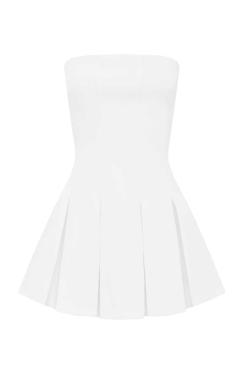 Bryony Mini Dress - Ivory - Image 10