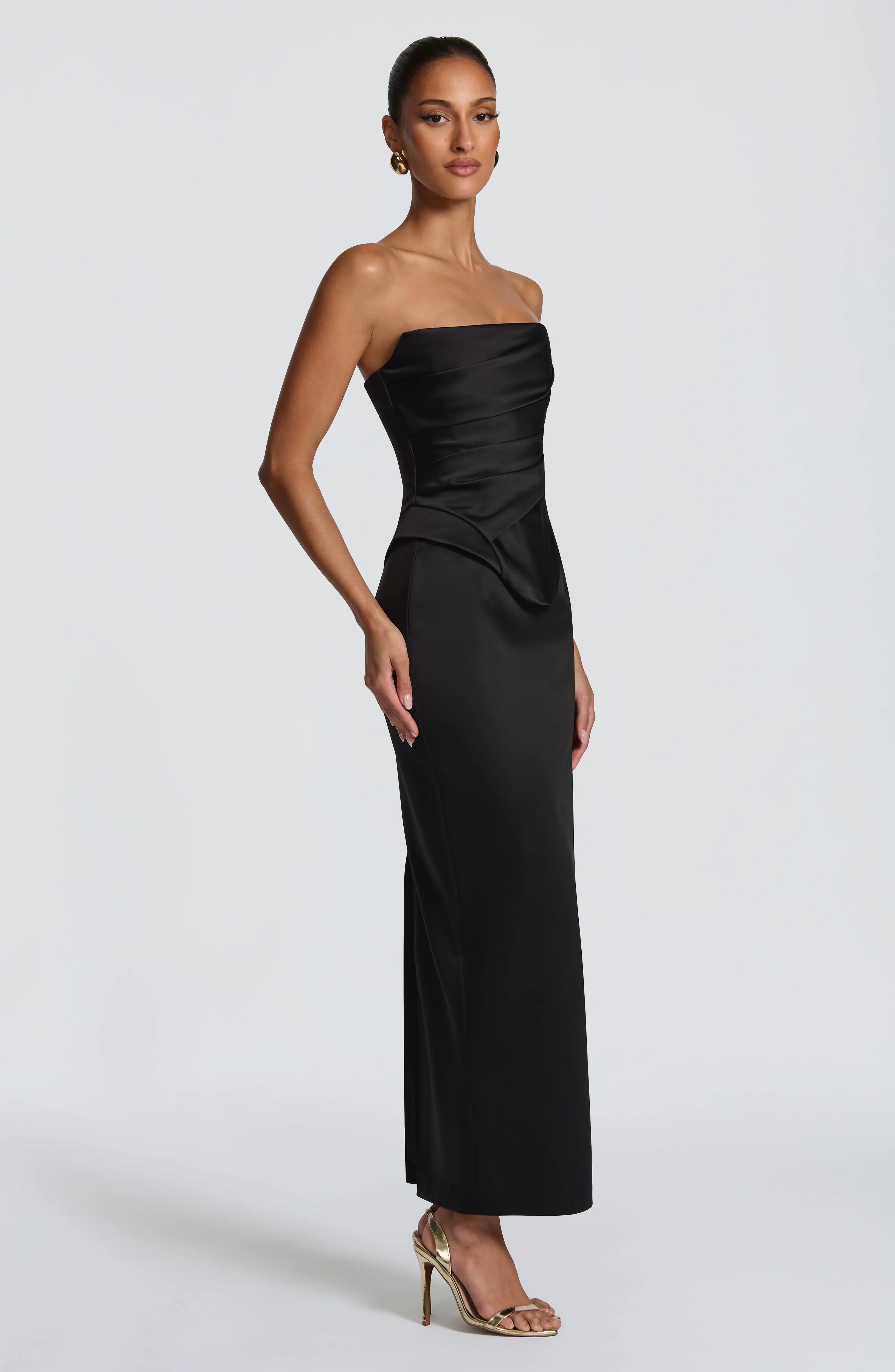 Calliope Midi Skirt - Black - Image 5