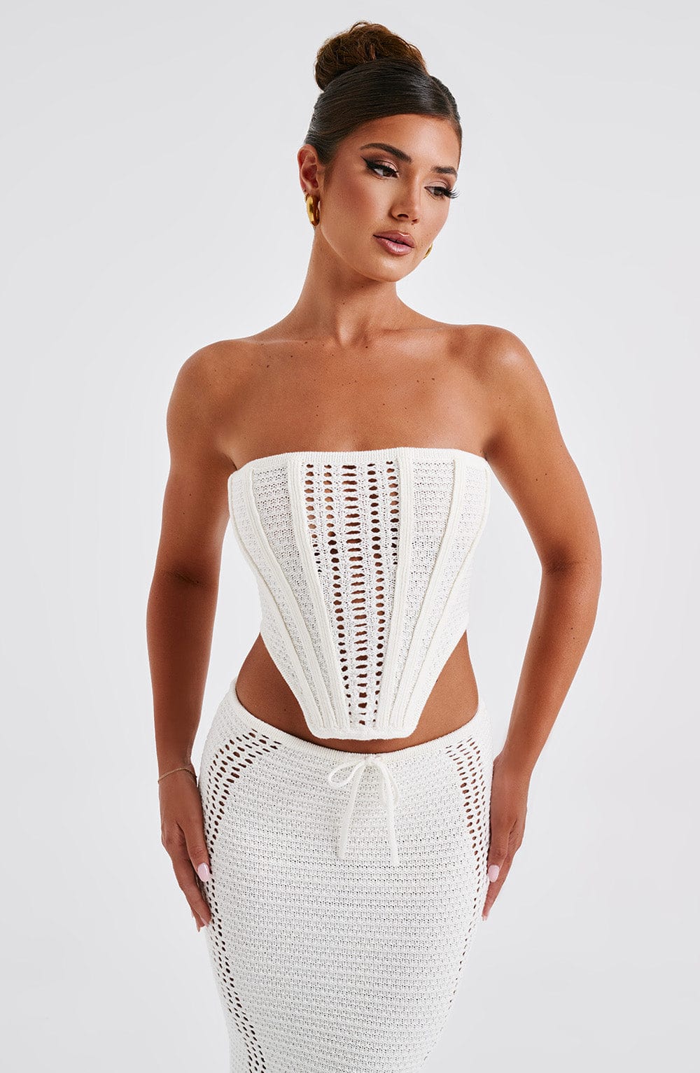 Carly Corset - White - Image 8
