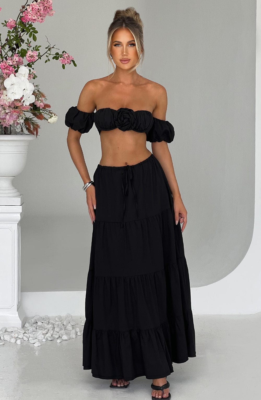 Carmen Top - Black - Image 7
