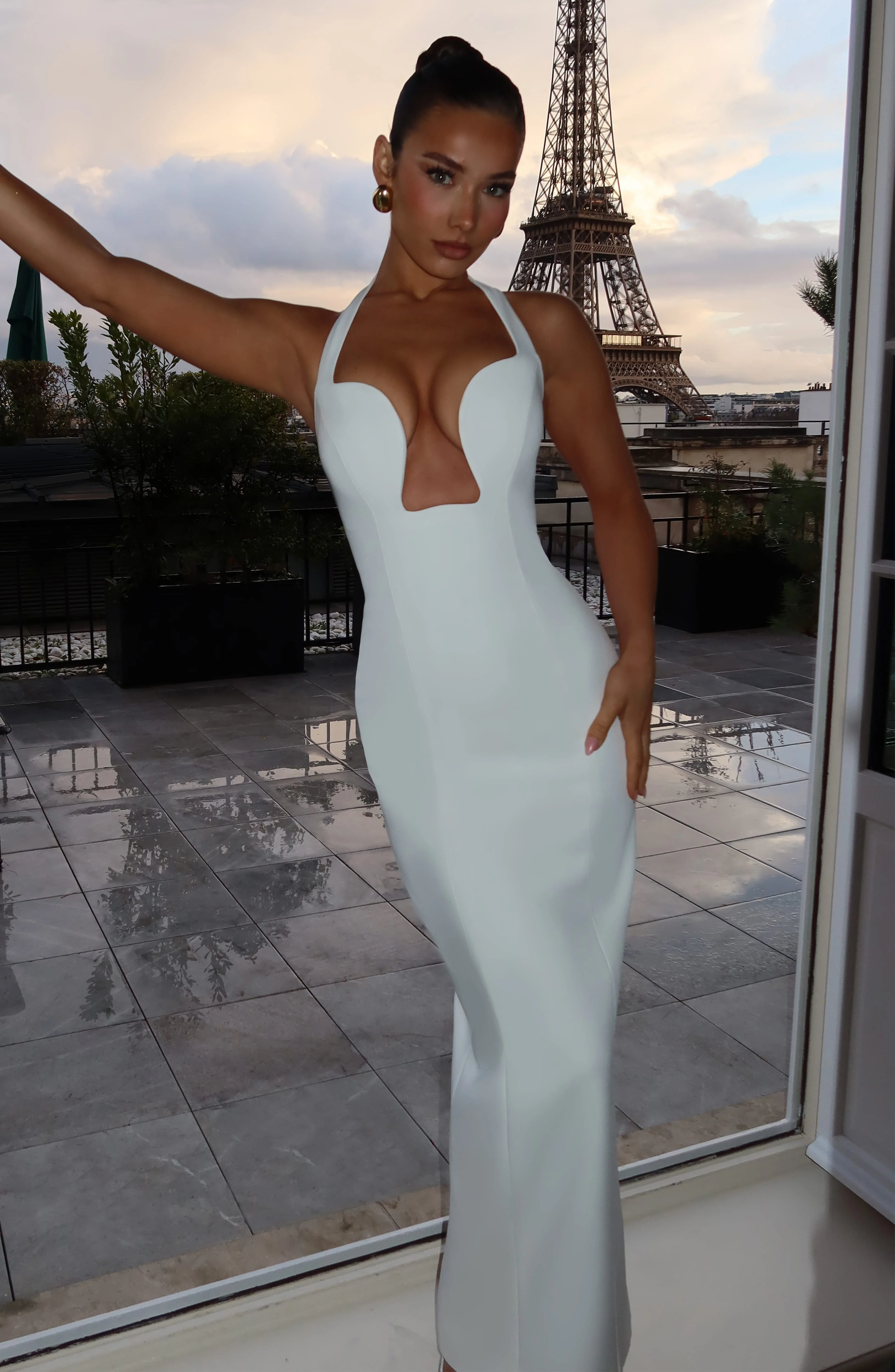 Charlotte Maxi Dress - Ivory - Image 11