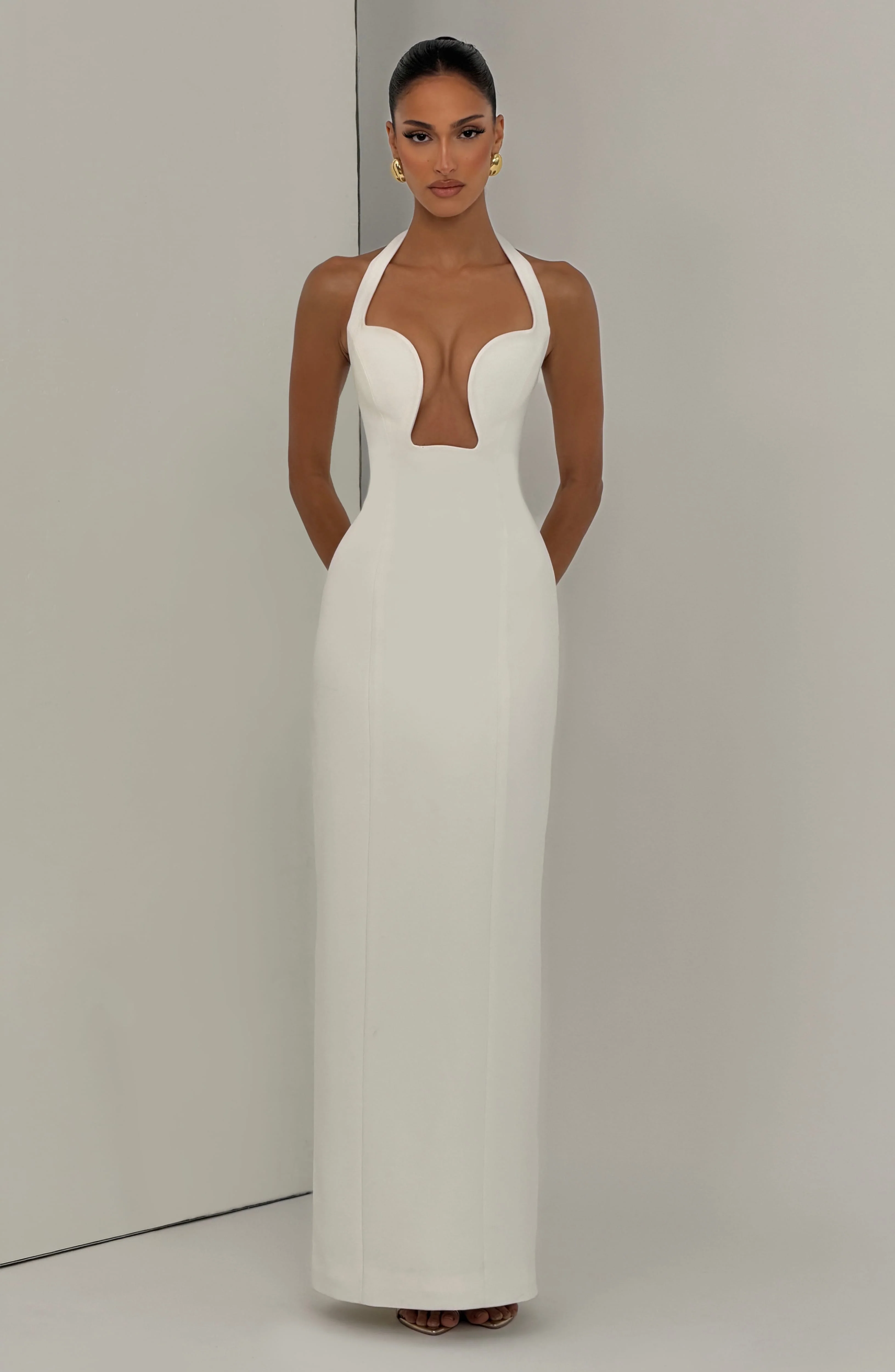 Charlotte Maxi Dress - Ivory - Image 9
