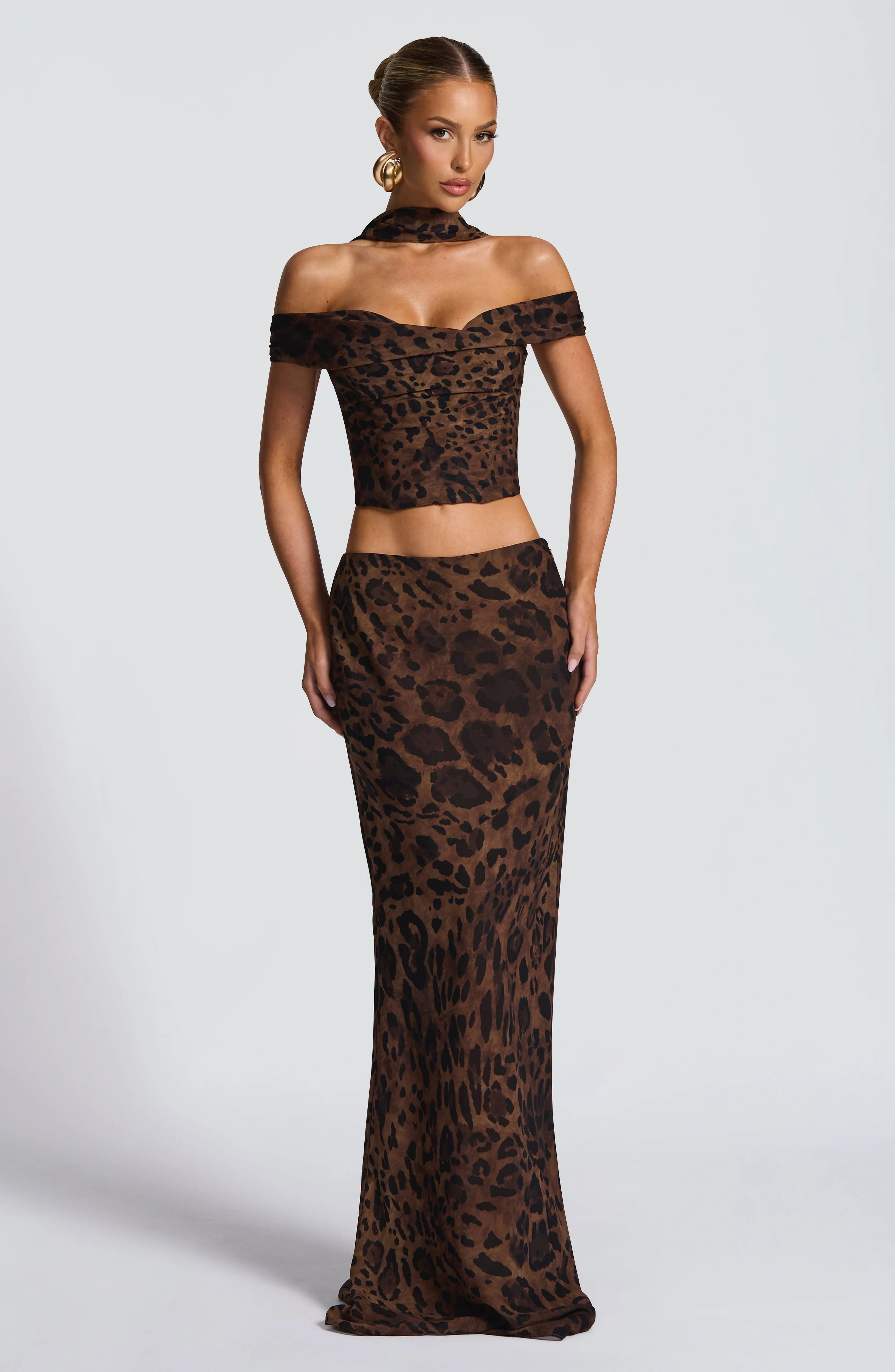 Chrysoula Top - Leopard Print - Image 10