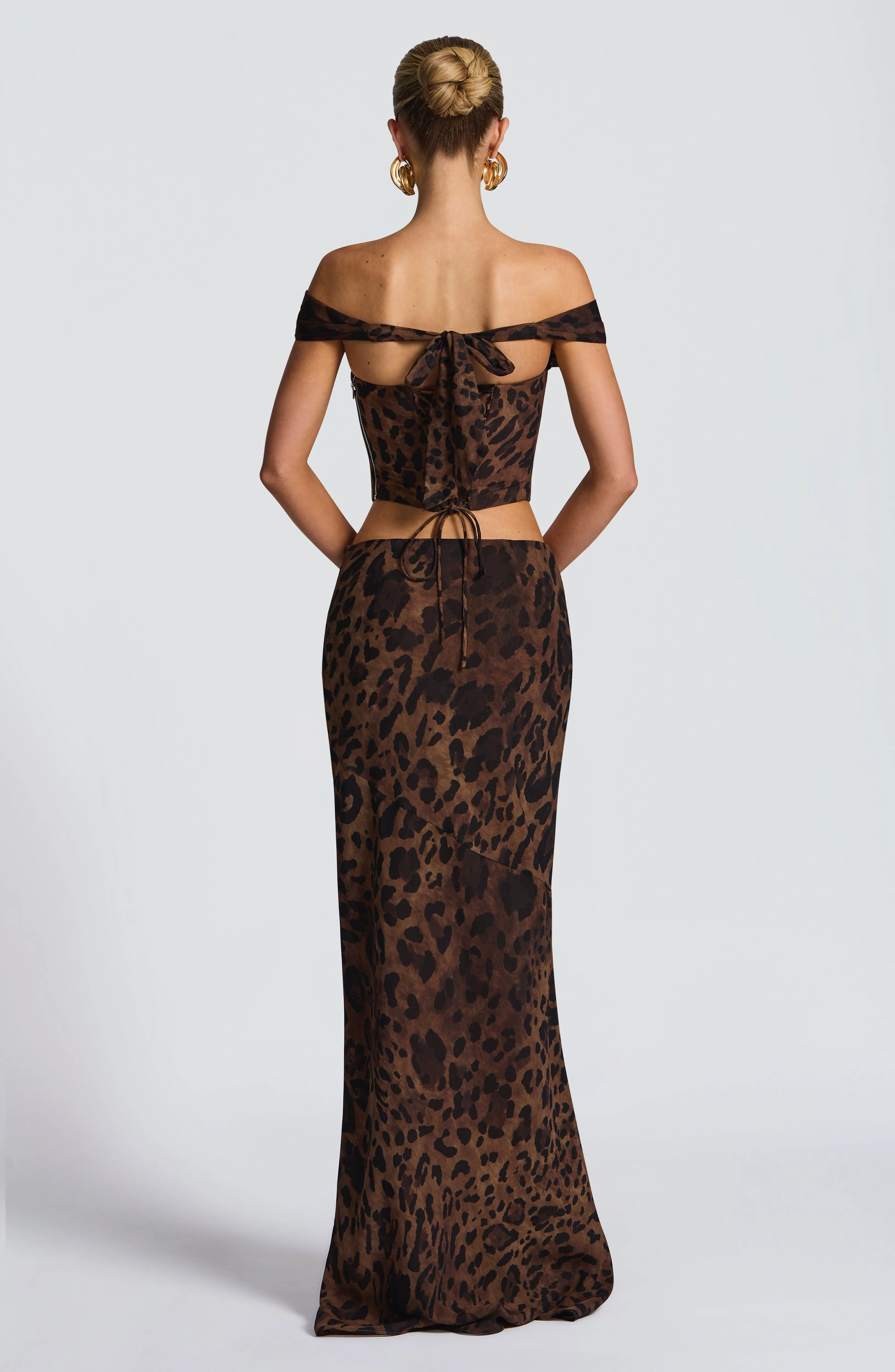 Chrysoula Top - Leopard Print - Image 2