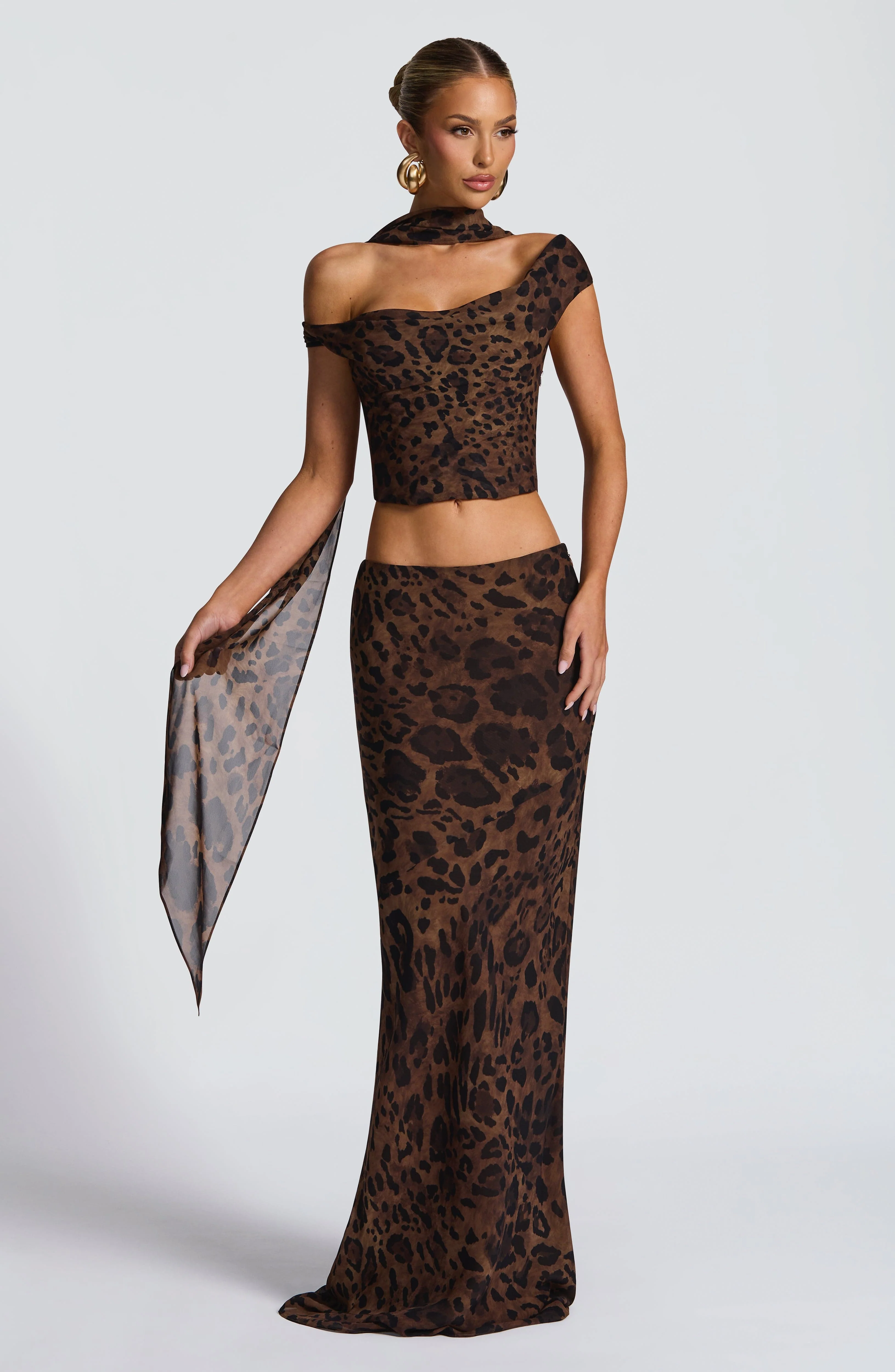 Chrysoula Top - Leopard Print - Image 5