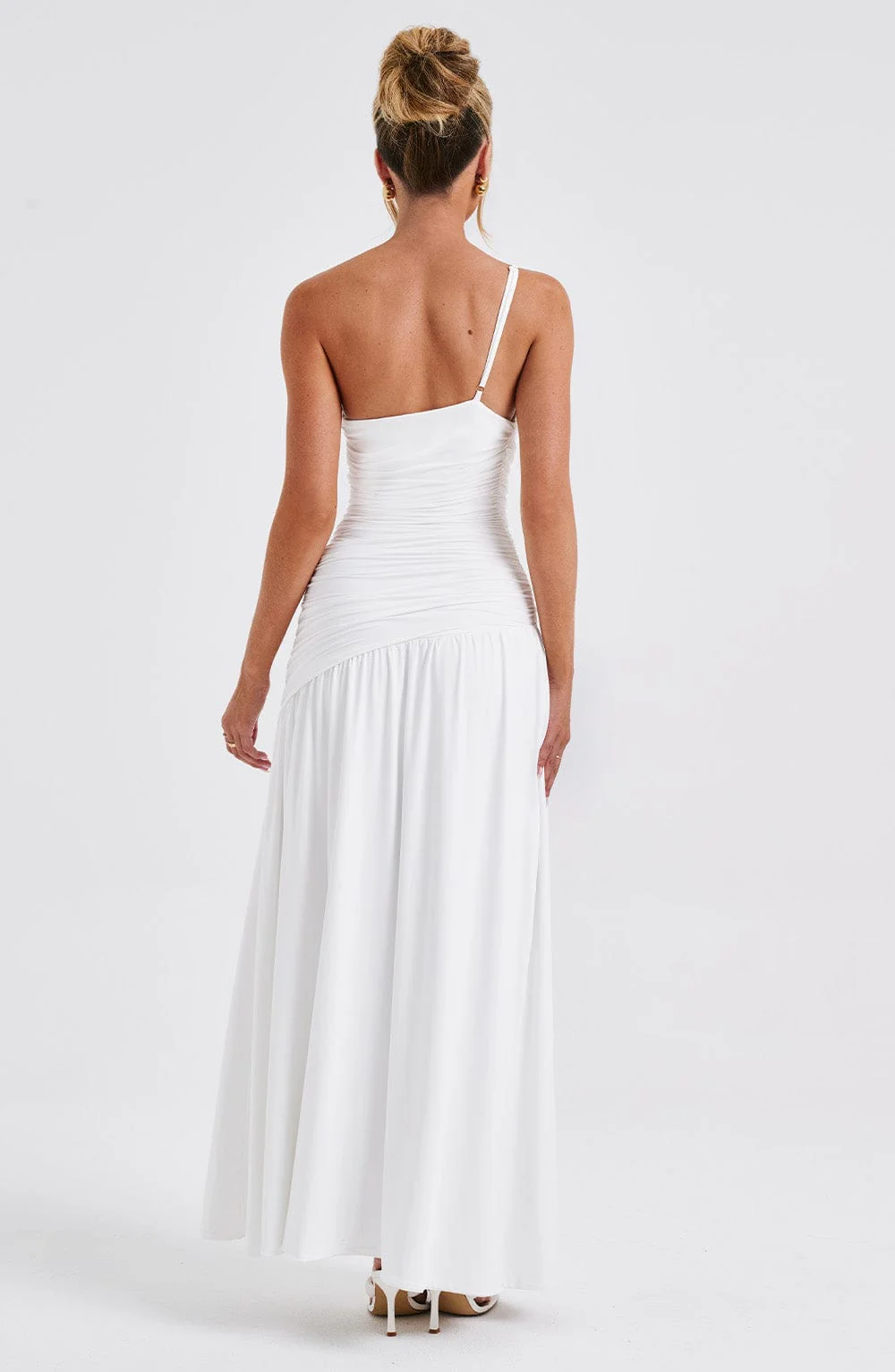 Claudia Maxi Dress - White - Image 7