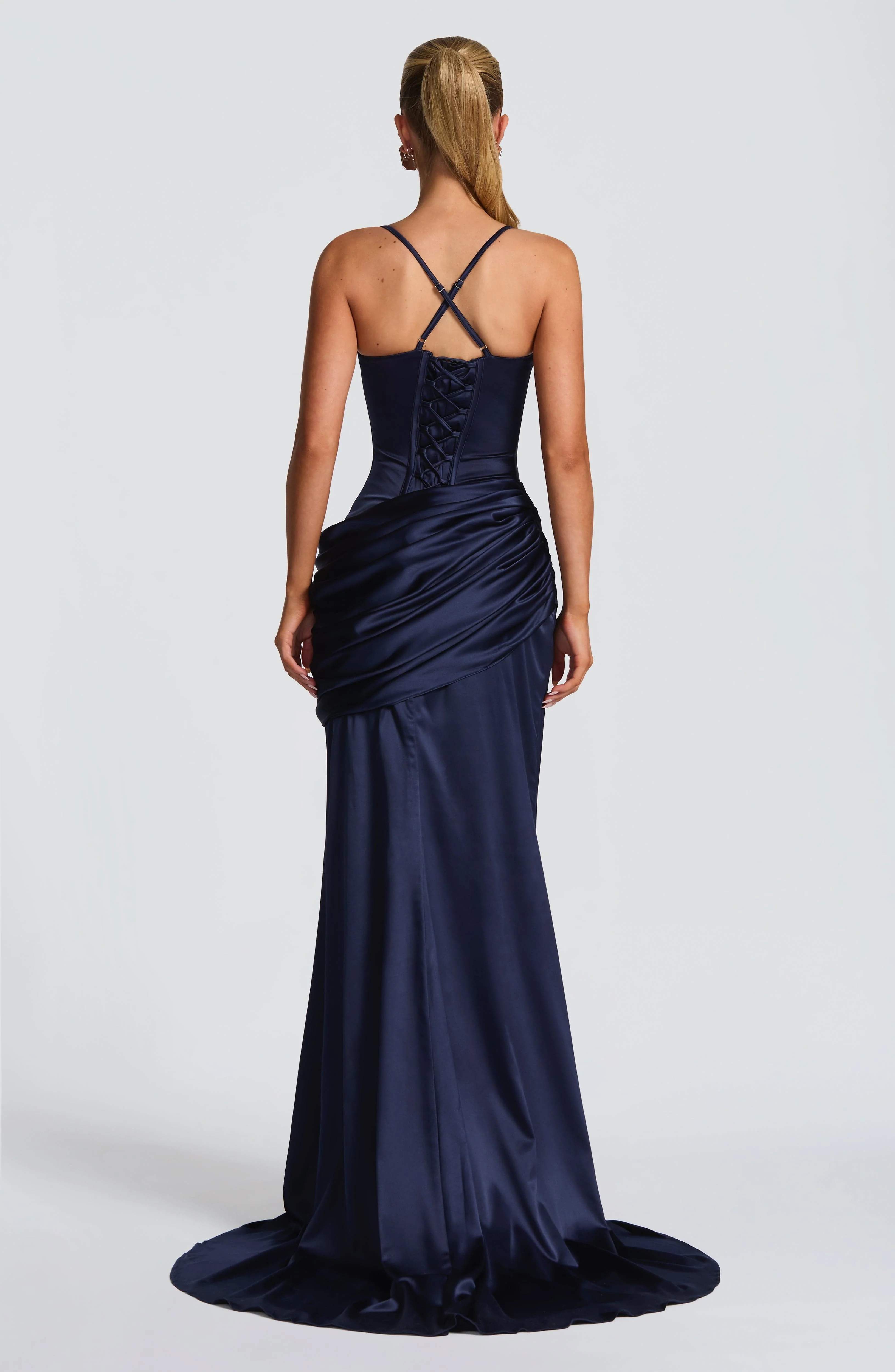 Connie Gown - Navy - Image 6