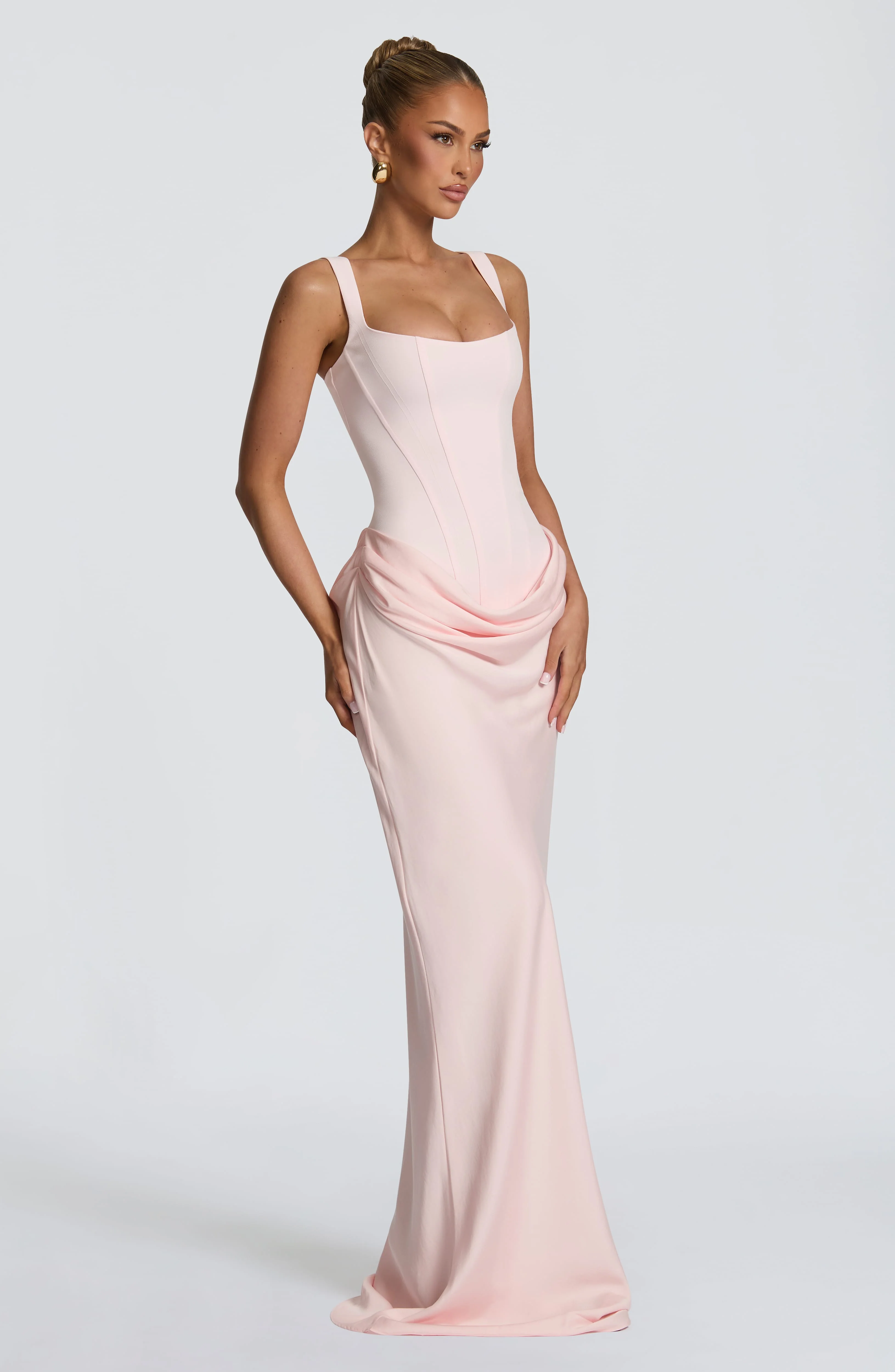 Cornelia Maxi Dress - Blush - Image 3