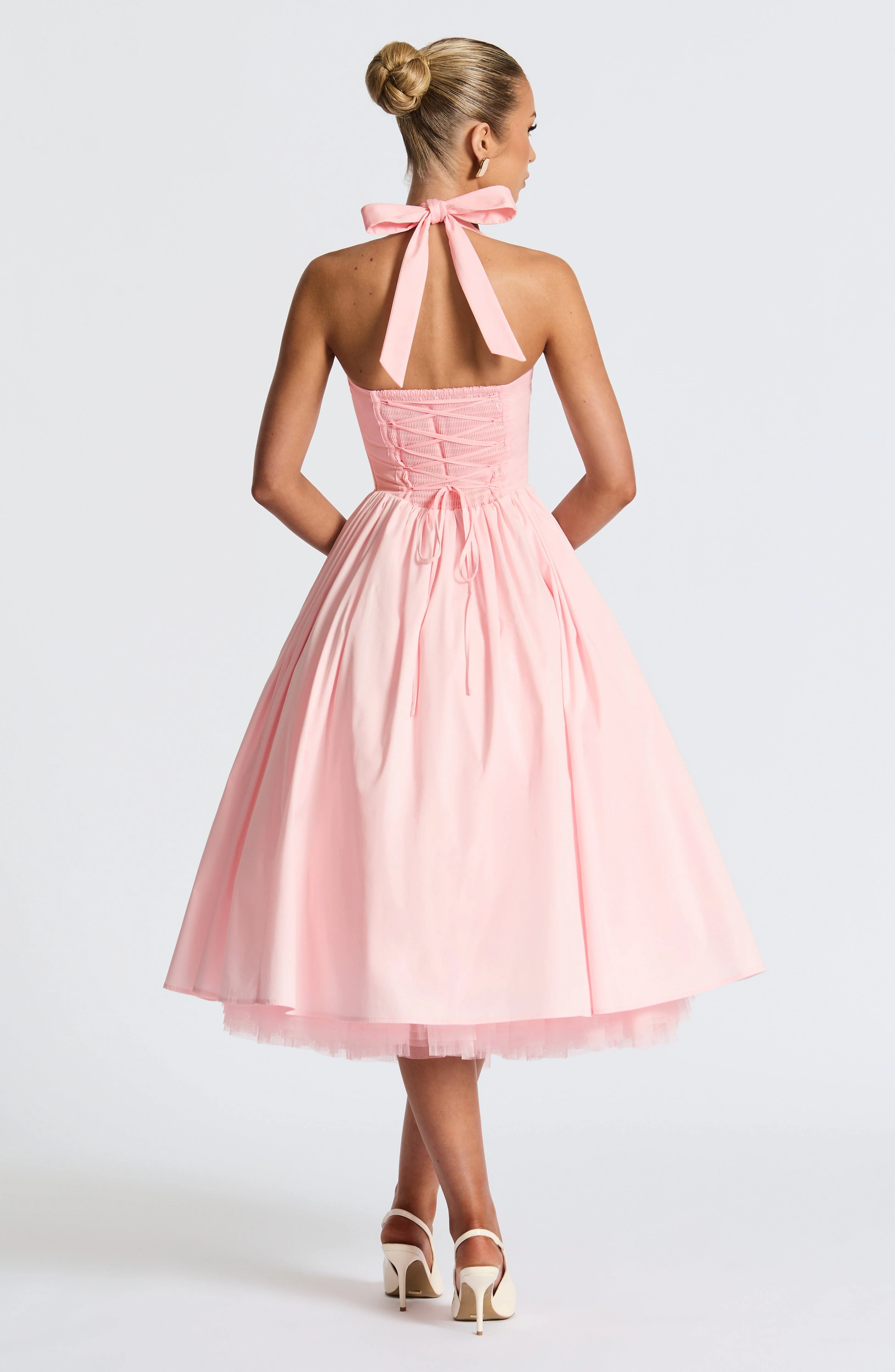 Cressida Midi Dress - Blush - Image 2