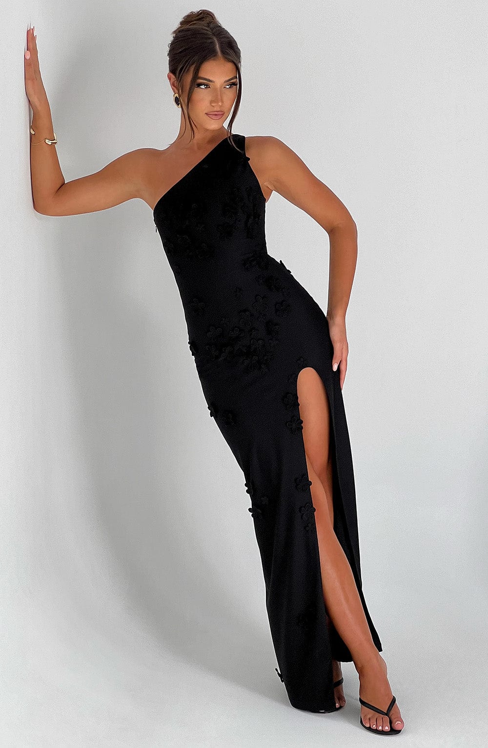 Cynthia Maxi Dress - Black - Image 11